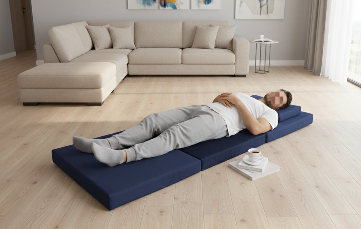 Katlanır Yatak Minder 80x2000x10 cm.