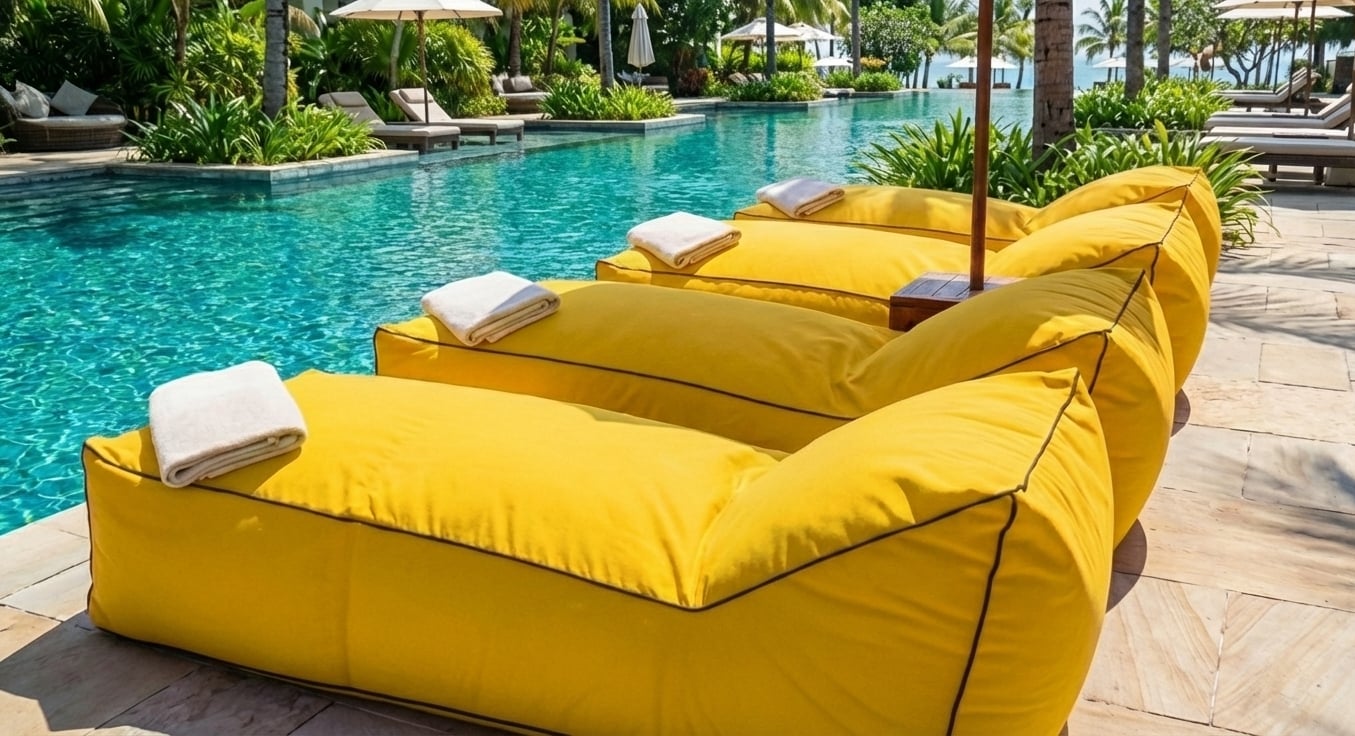 Limon Sarısı Akrilik Outdoor Kumaş