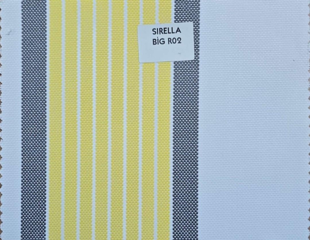 Sirella UV Dayanıklı Lüks Başlıklı Şezlong Minderi 10 cm.