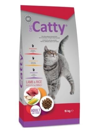 Catty Kuzu Etli Kedi Maması 15Kg