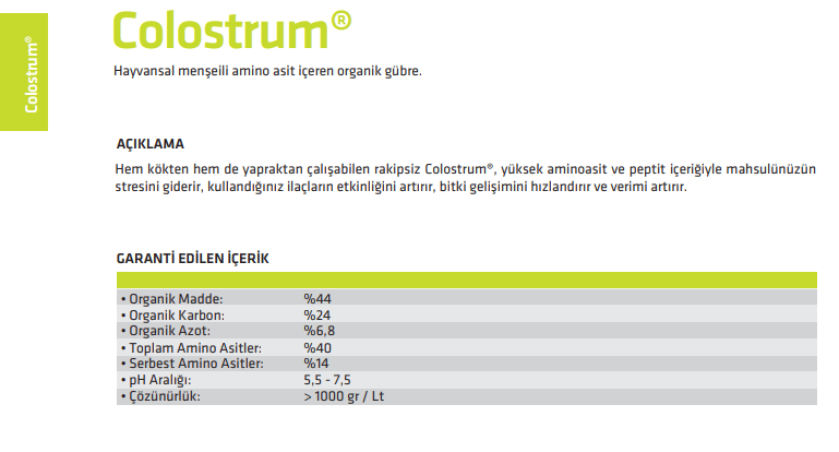 Colostrum 1 Lt