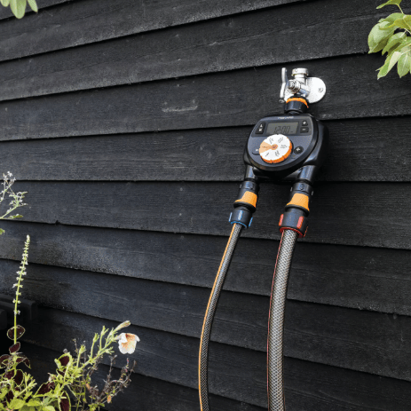 Fiskars Çift Çıkışlı Sulama Saati