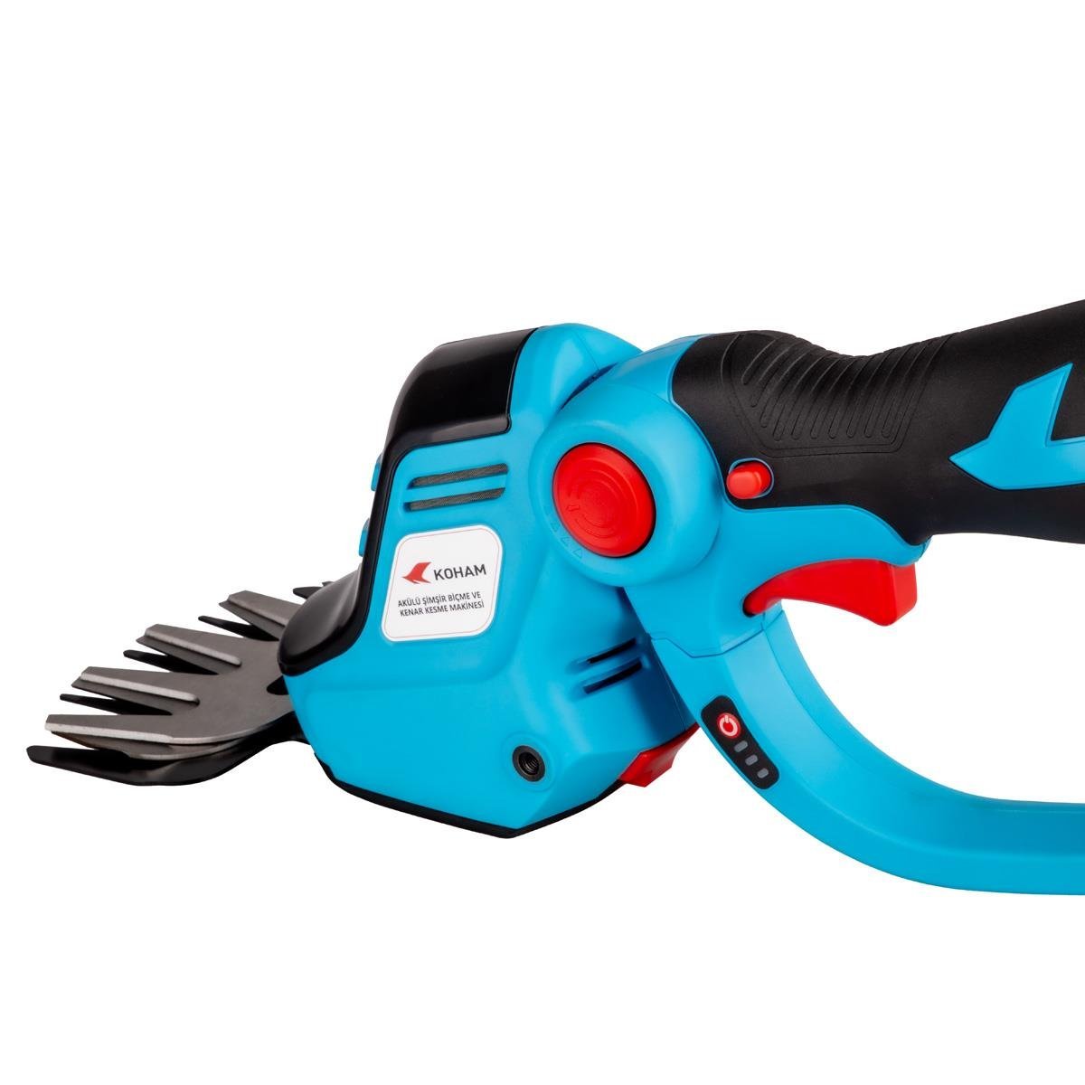 Koham Akülü Şimşir Biçme ve Kenar Kesme 1Akü 2.5Ah