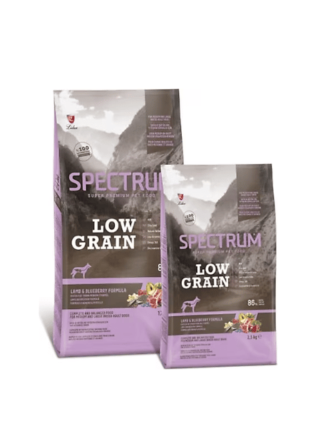 Spectrum Low Grain Kuzulu & Yaban Mersinli Köpek Maması 12Kg