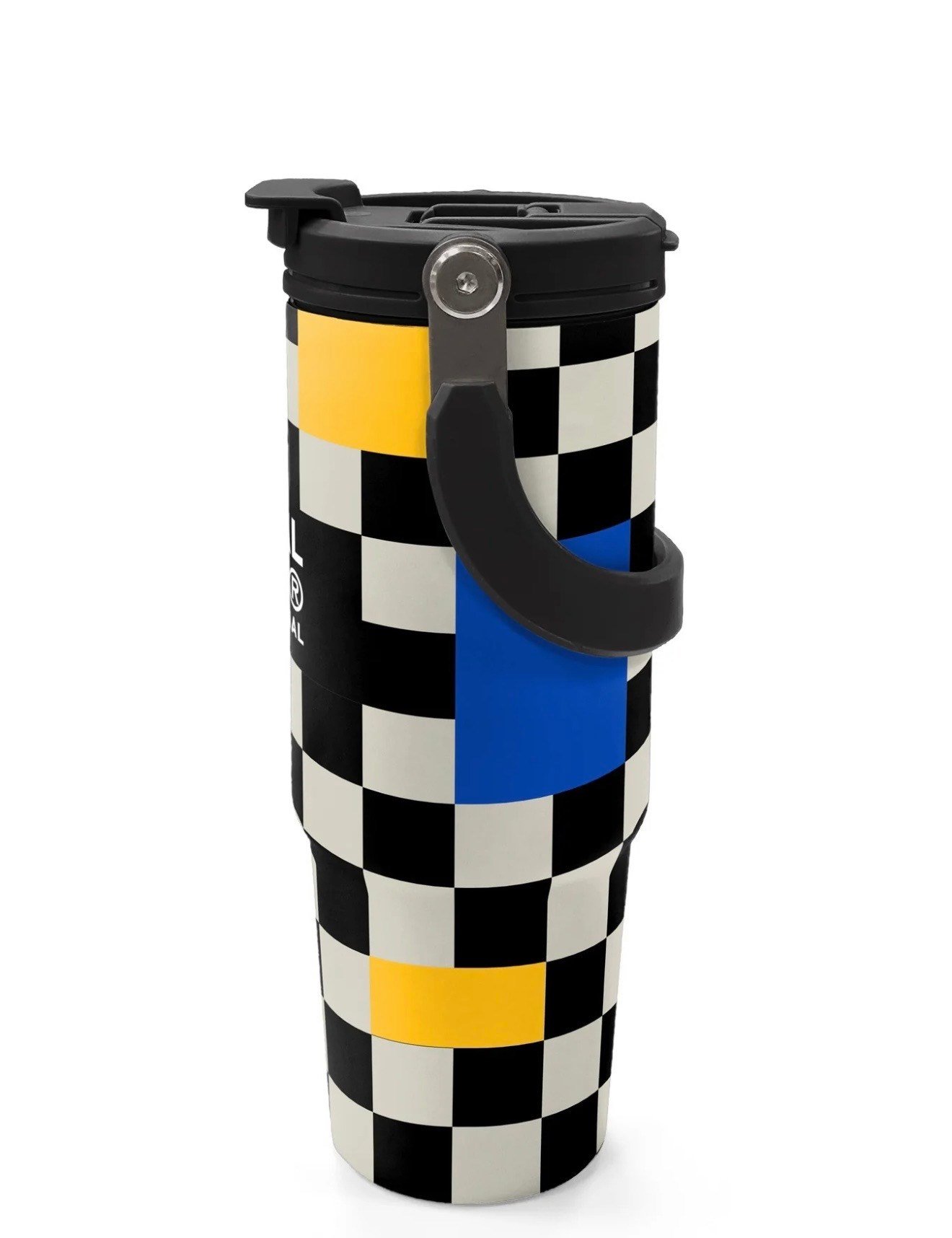 Coral High Dama Desenli Pipetli ve Direkt İçim Çelik Termos 900 ml 38703