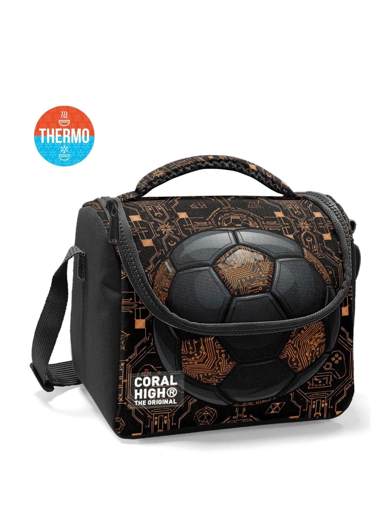 Coral High Kids Futbol Desenli 3'lü Okul Çanta Seti SET0133217