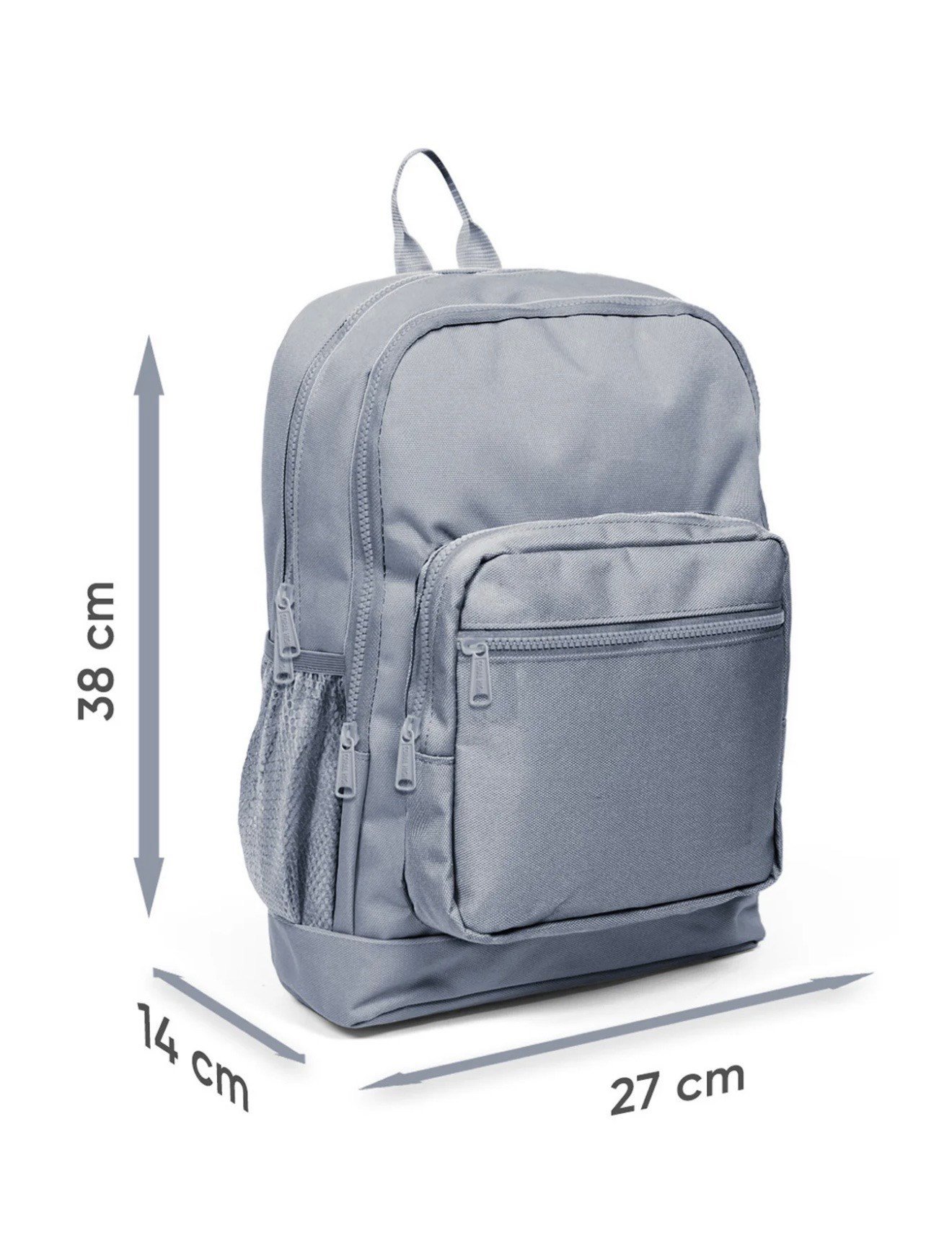 Coral High Kids Pembe Rengarenk Dondurma Desenli 3'lü Okul Çanta Seti SET0123731