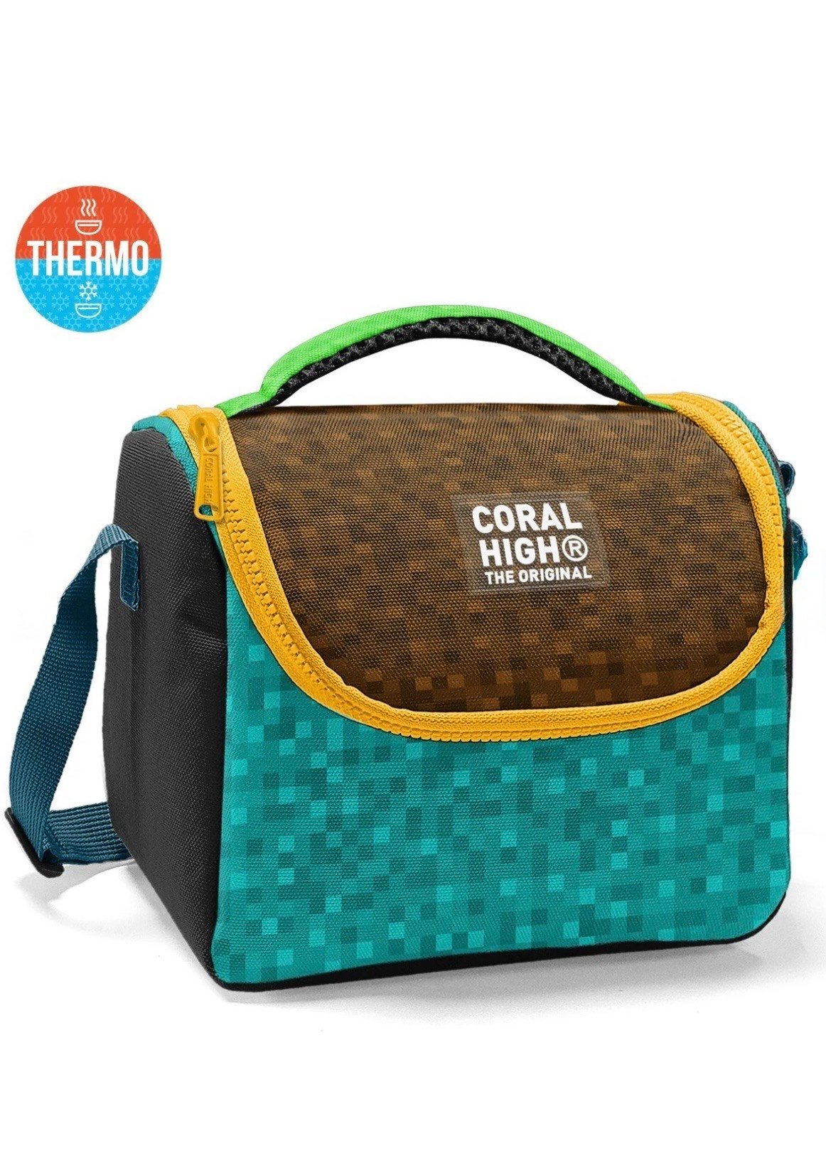 Coral High MineCraft Desenli 3'lü Okul Çanta Seti SET0133216