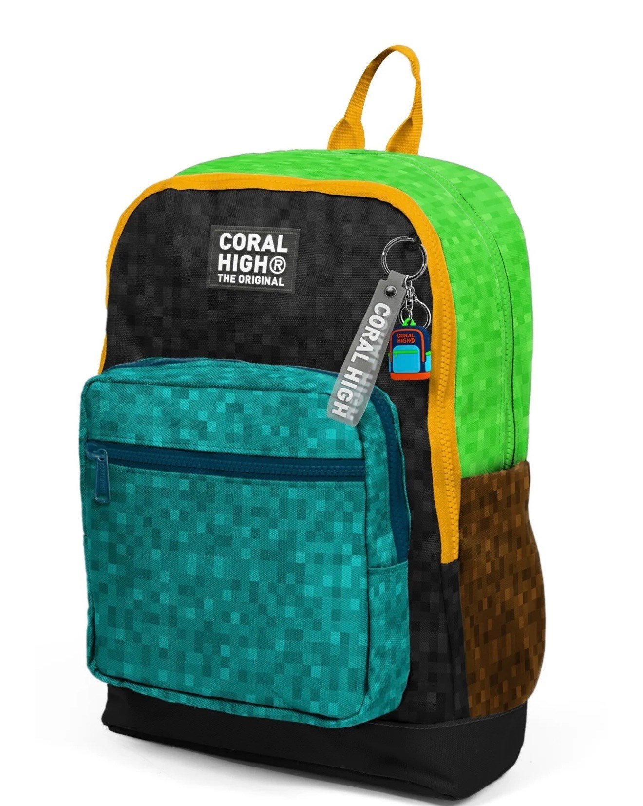 Coral High MineCraft Desenli 3'lü Okul Çanta Seti SET0133216
