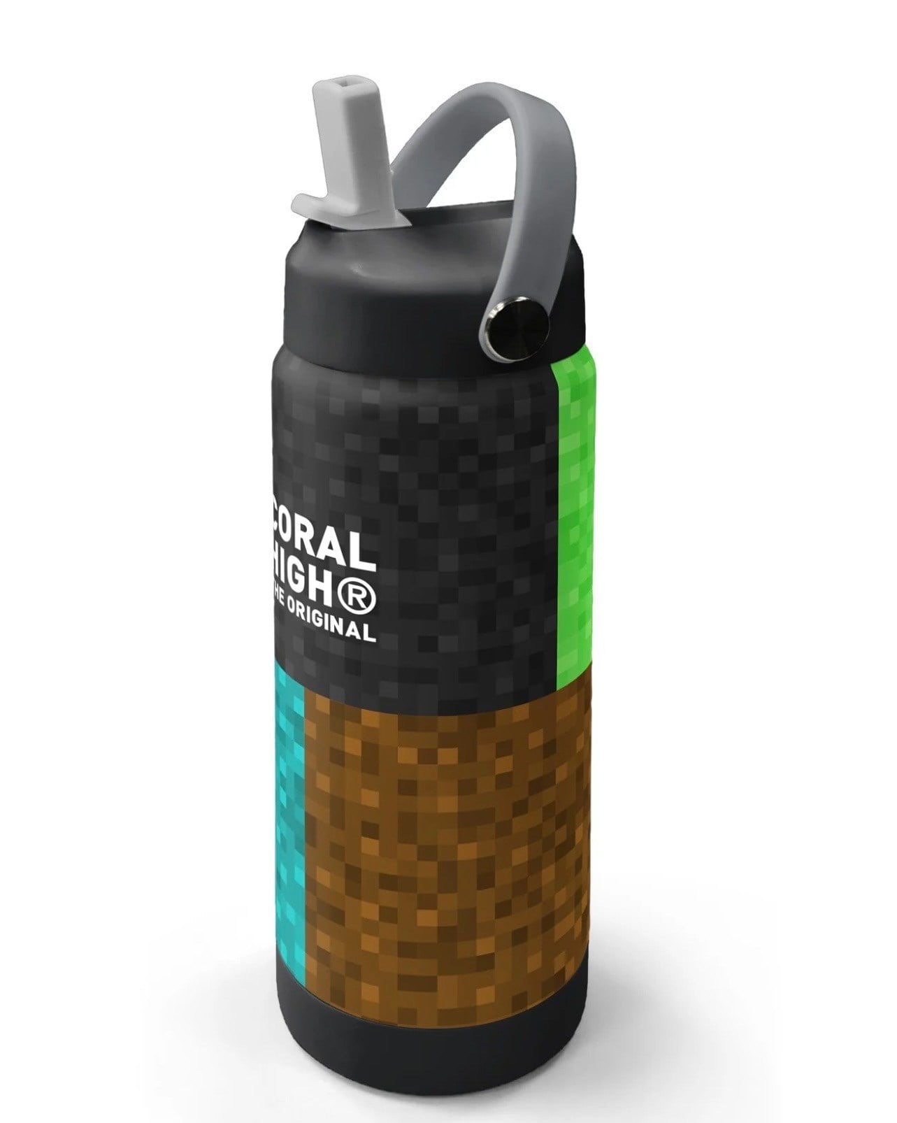 Coral High MineCraft Desenli Katlanır Ağızlıklı Çelik Termos 650 ml 38316