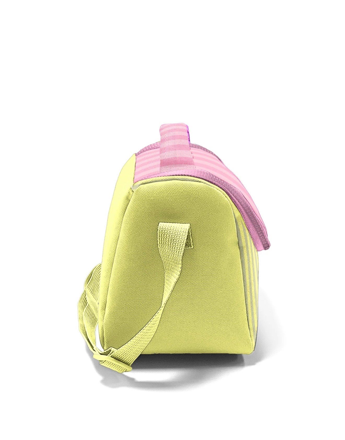 Coral High Pembe Sarı Çizgi Desenli 3'lü Okul Çanta Seti SET0133223