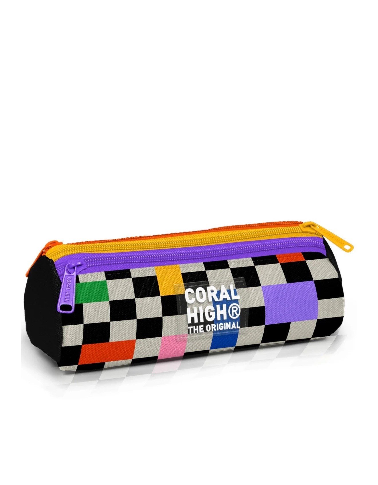 Coral High Renkli Dama Desenli 3'lü Okul Çanta Seti SET0133226