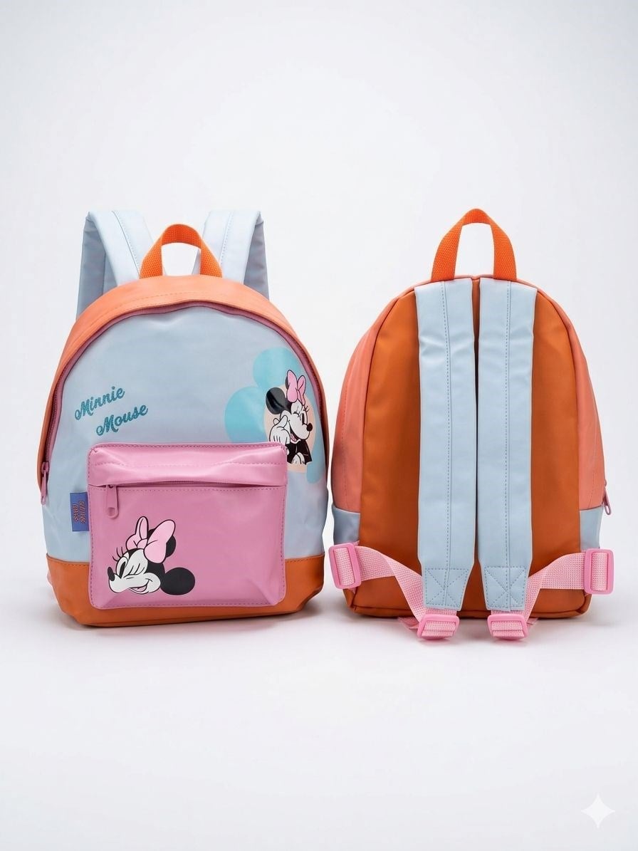 Karakter Baskılı Çanta - Pembe