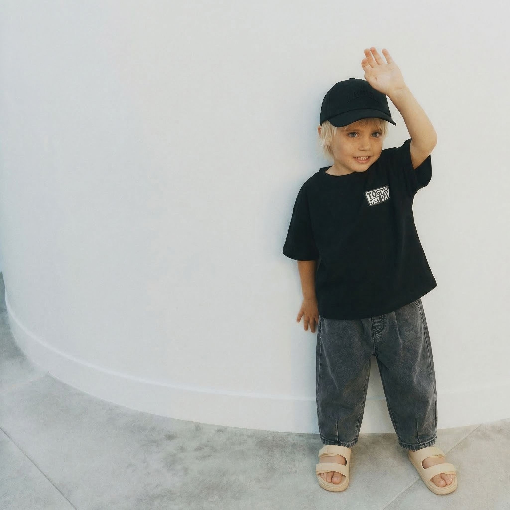 La'ciel Paris Basic Tshirt - Siyah