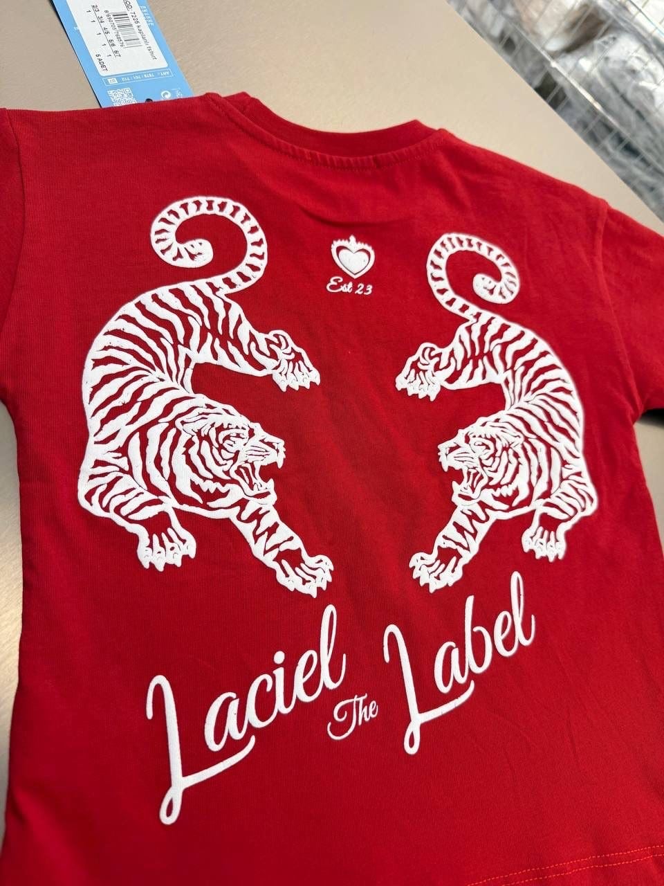 La'ciel Paris Bordo Renk Tshirt