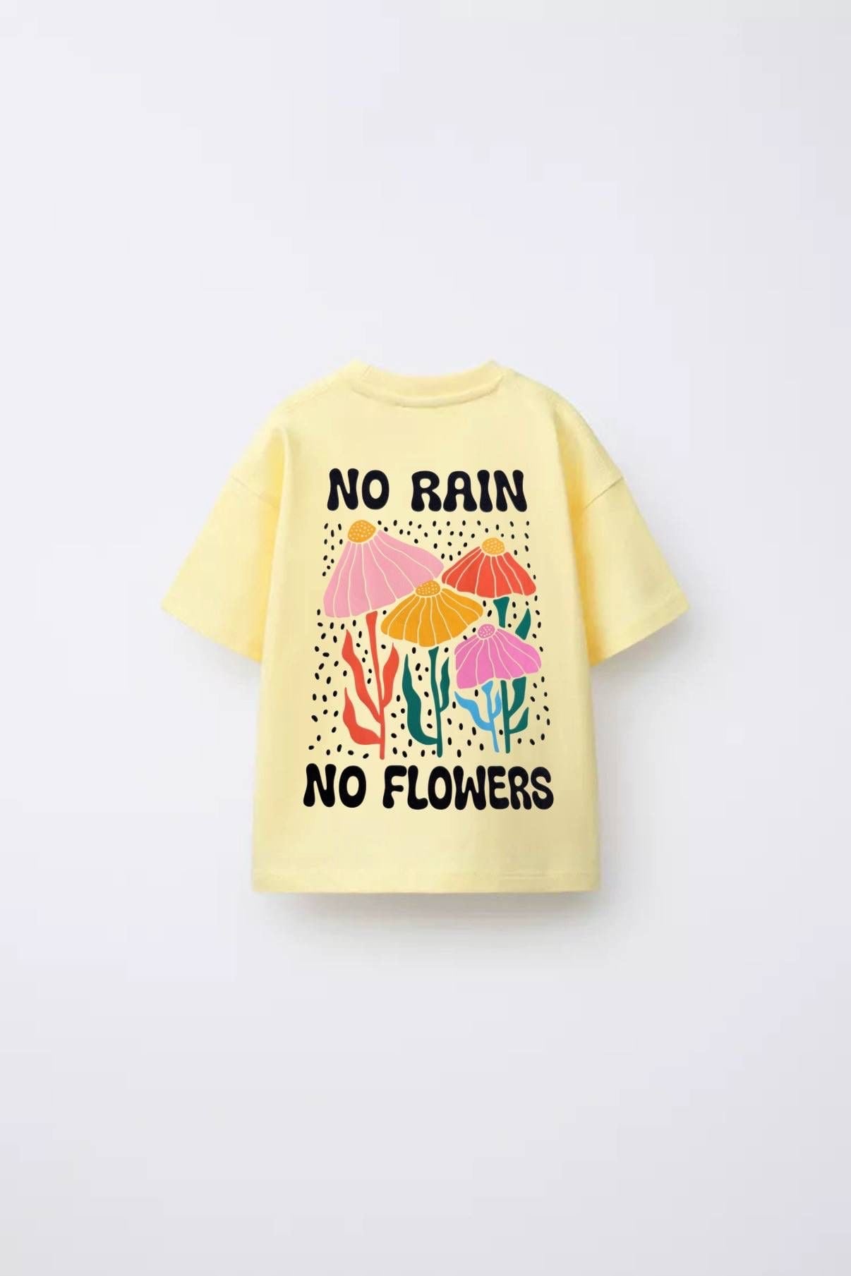 La'ciel Paris Desenli Unisex Tshirt - Sarı