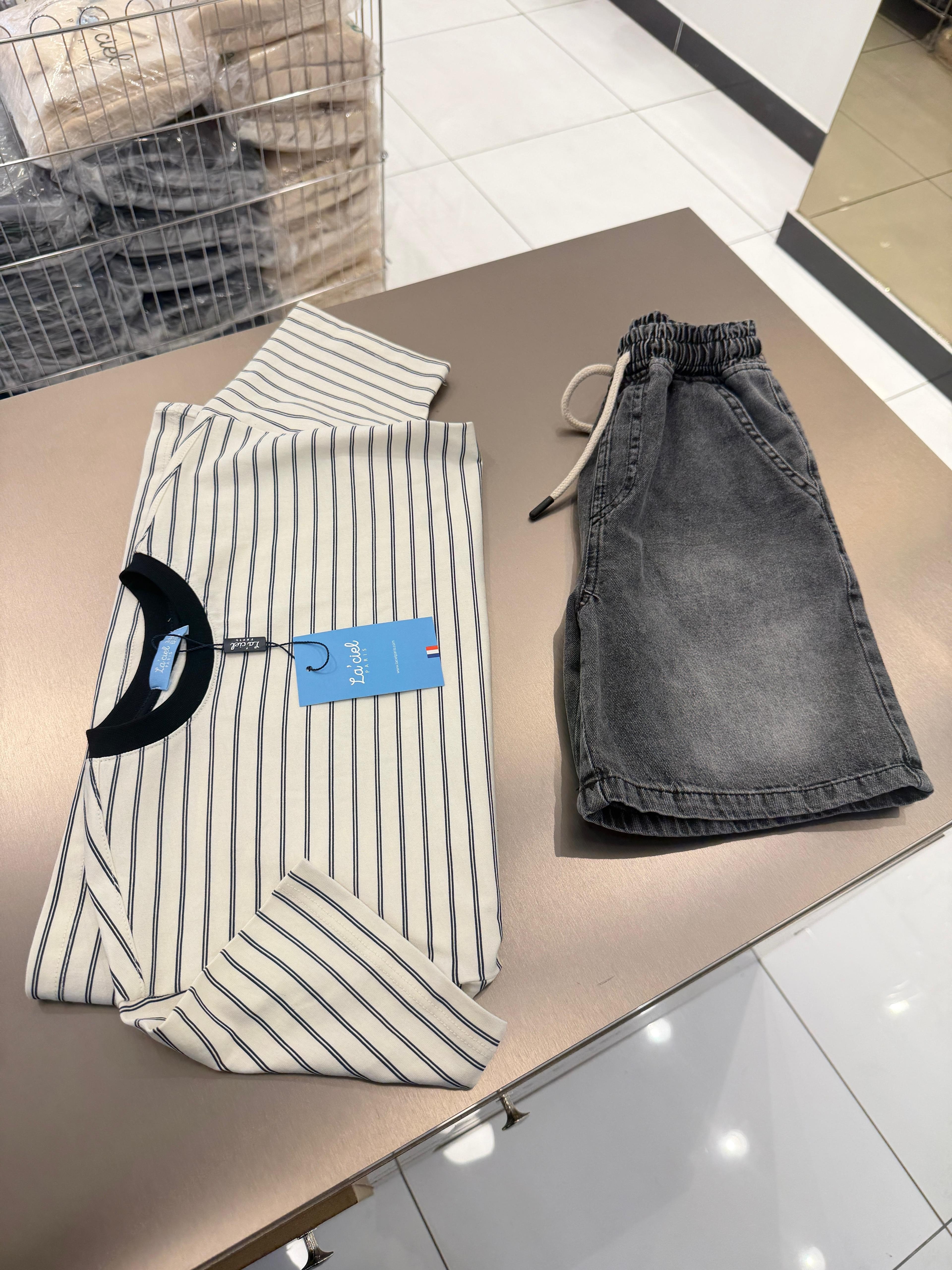 La'ciel Paris Şort - Antrasit