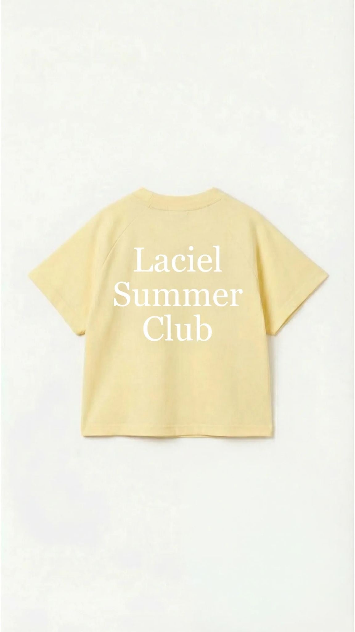 La'ciel Paris Summer Tshirt - Sarı