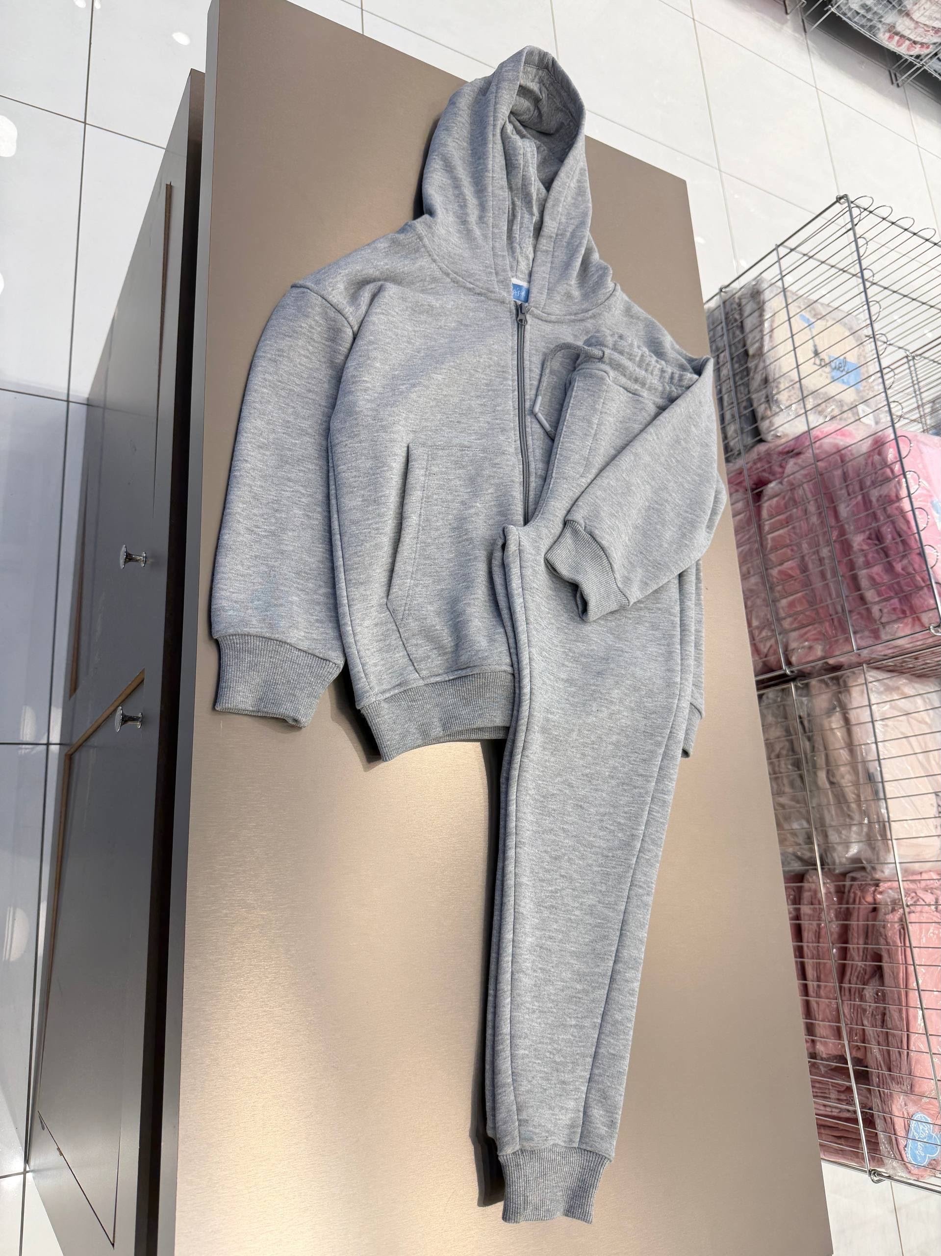 La'ciel Paris Unisex Kapişonlu Fermuarlı Okul Set Eşofman Takımı