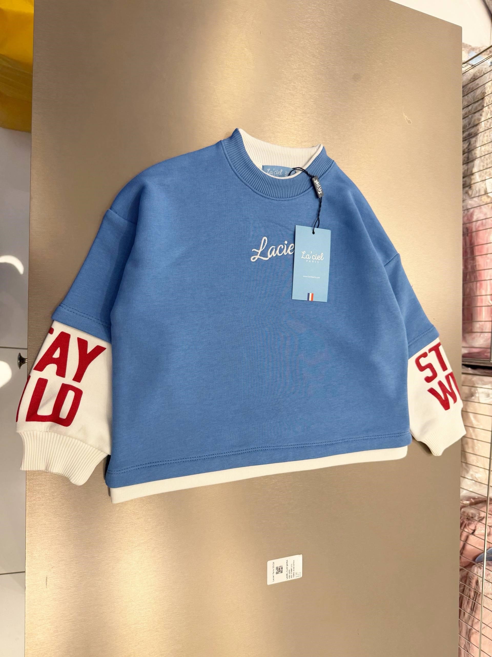 La'ciel Paris Unisex Sweatshirt - Mavi