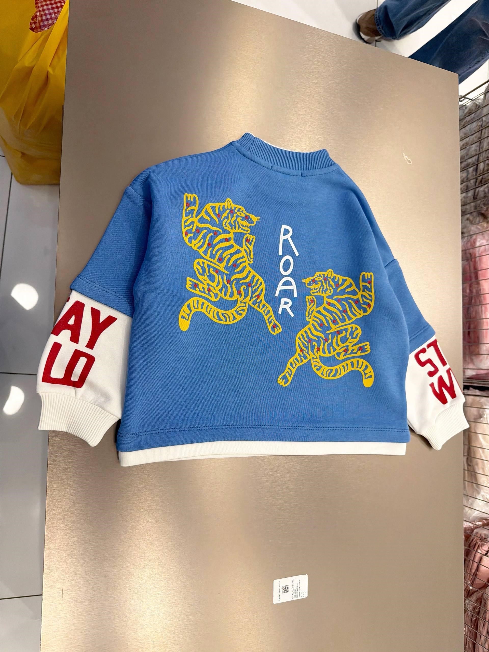 La'ciel Paris Unisex Sweatshirt - Mavi