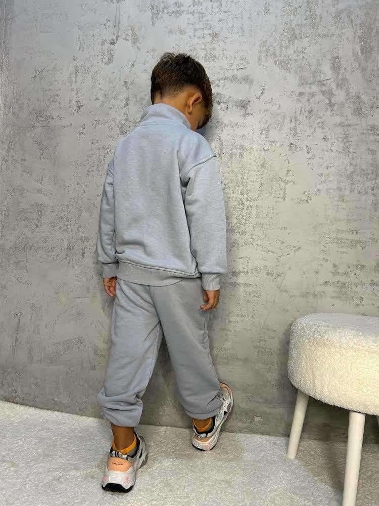 Logolu Unisex İkili Takım - Üç İplik
