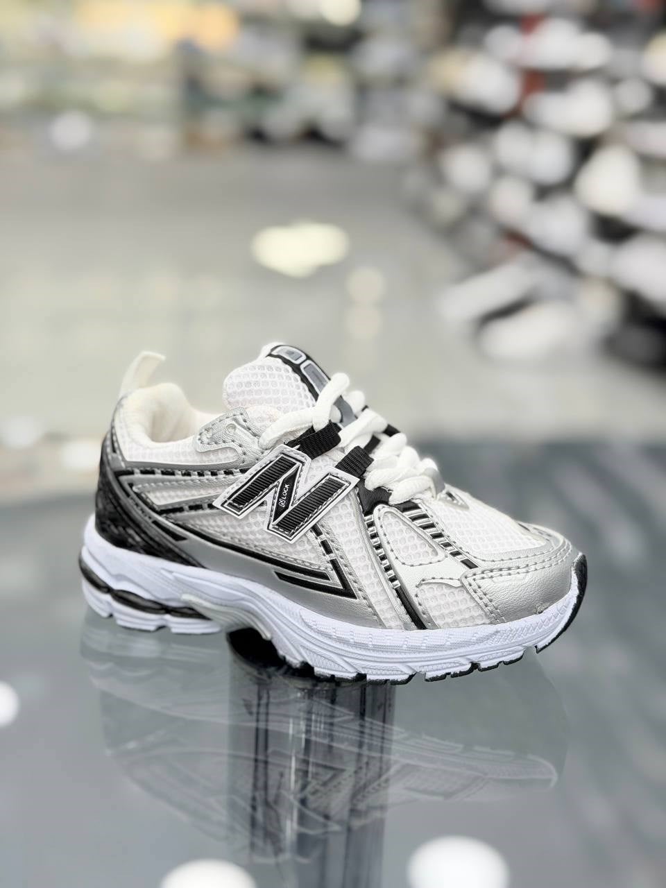 Unisex Ayakkabı - Siyah Gümüş