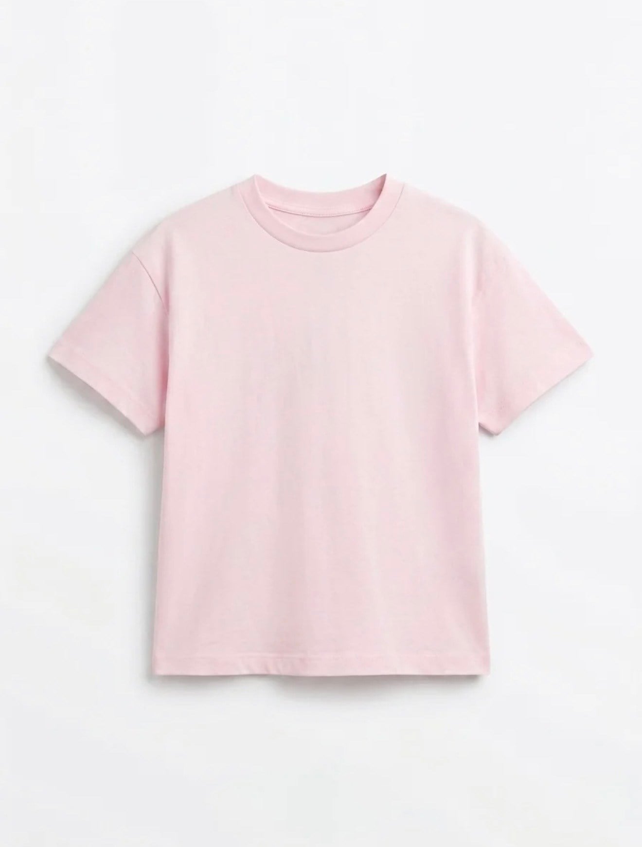 Unisex Basic Tişört - Pembe