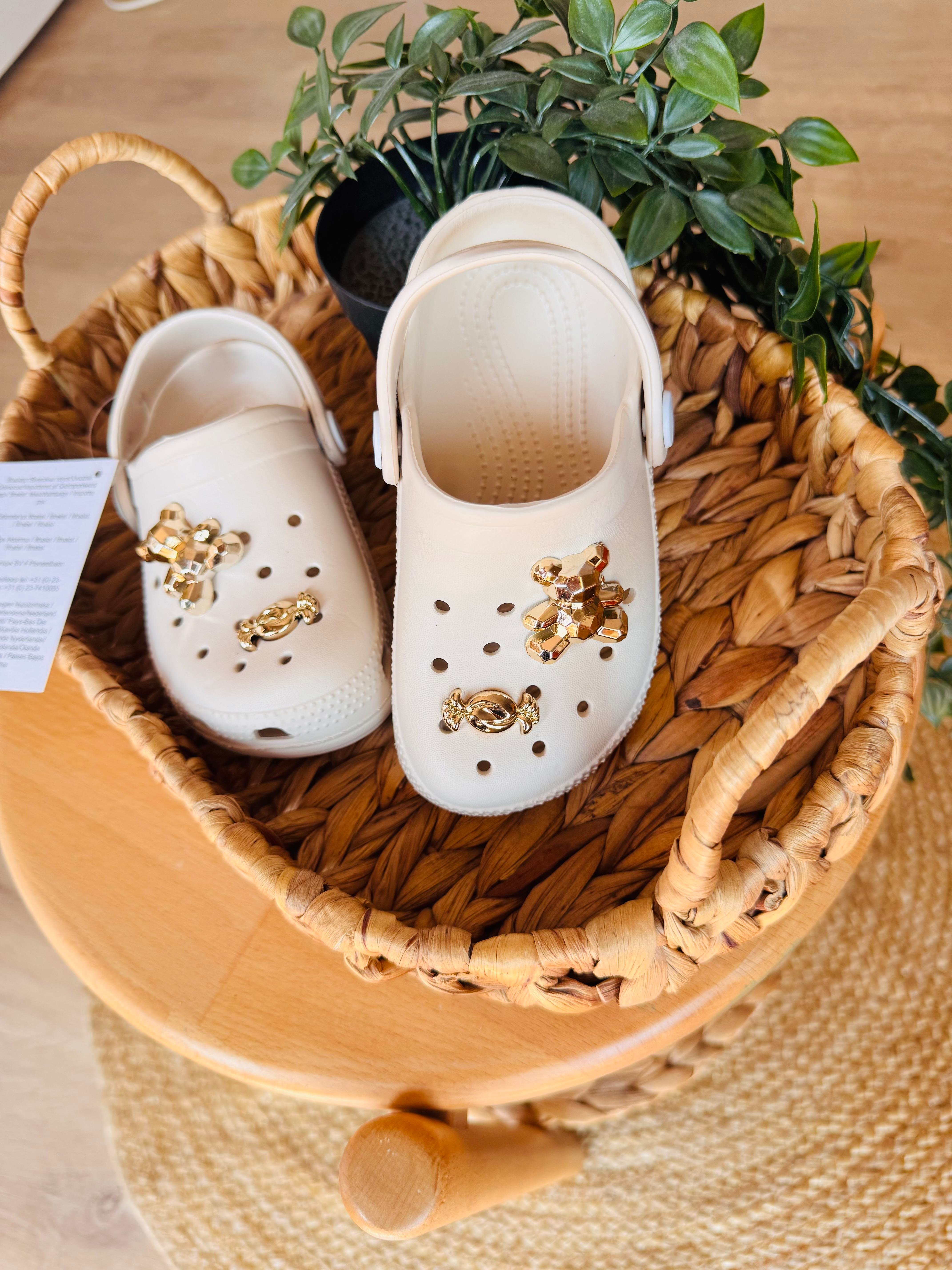 Yeni Sezon Crocs Terlik - Krem