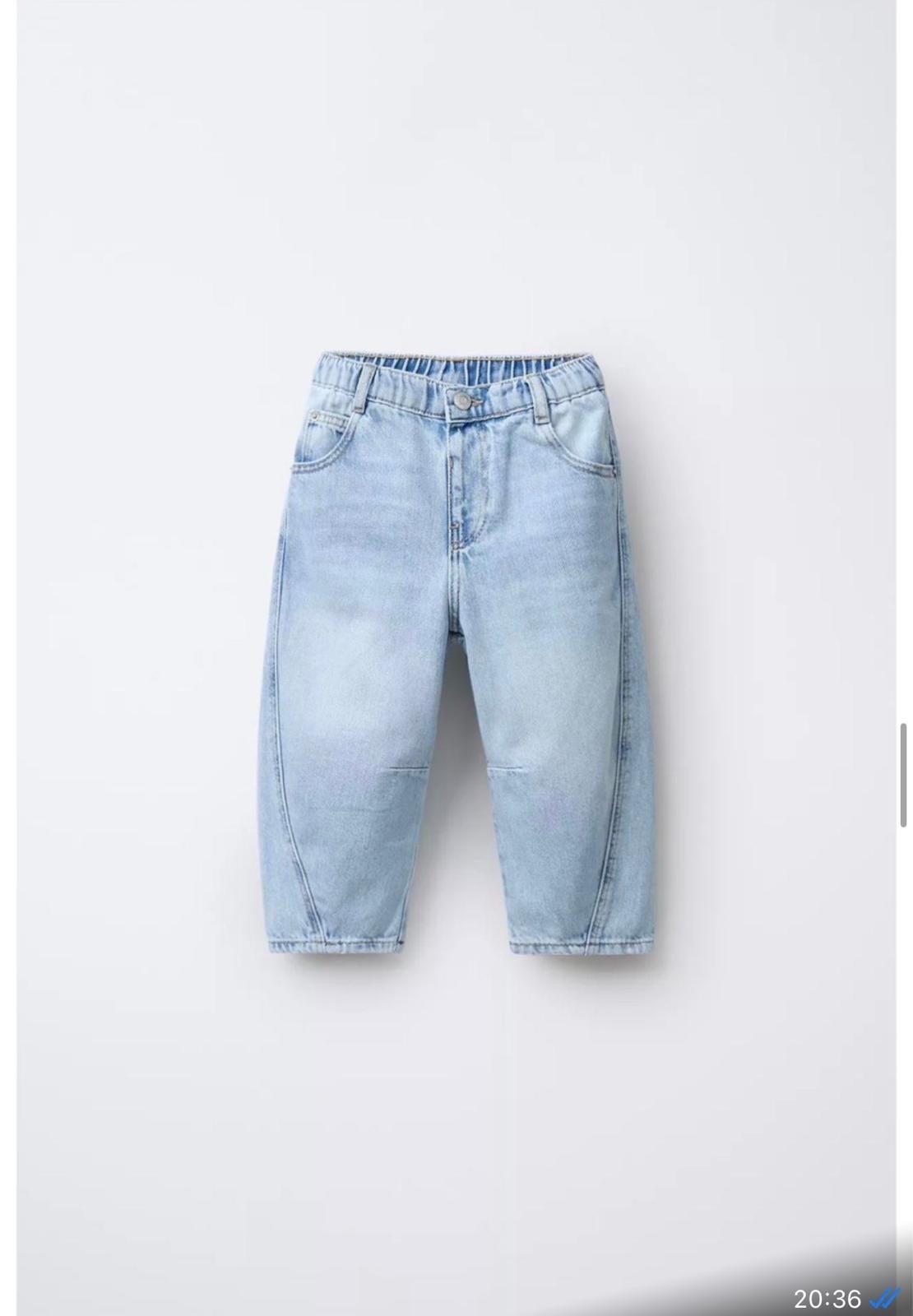 Yumuşak Denim Pantolon - Mavi
