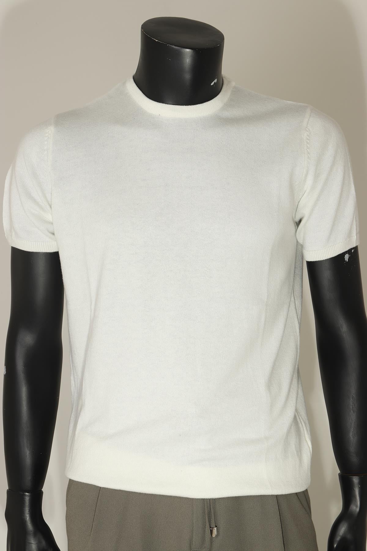 A22Y3107 TRİKO BASİC YAKA TSHIRT