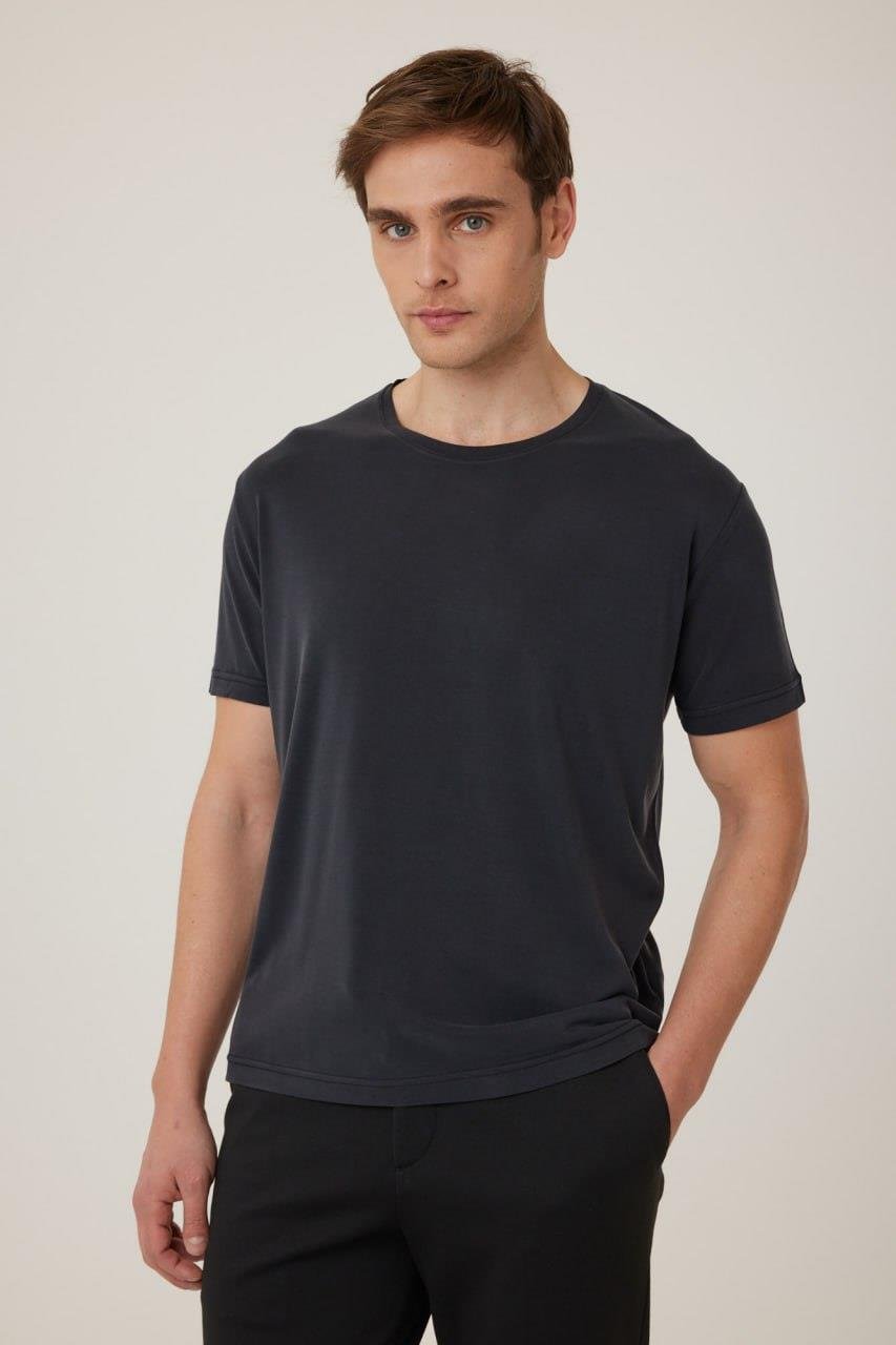 A25Y9417 BASİC YAKA TSHIRT  