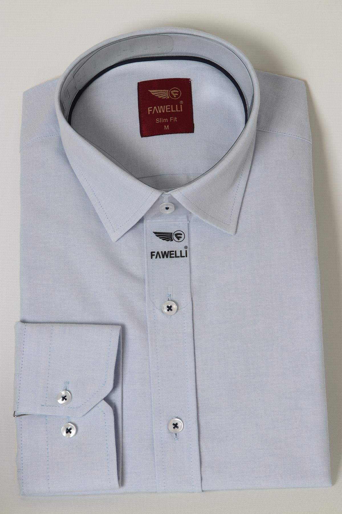 FAVELLİ SLİM PAMUK GÖMLEK