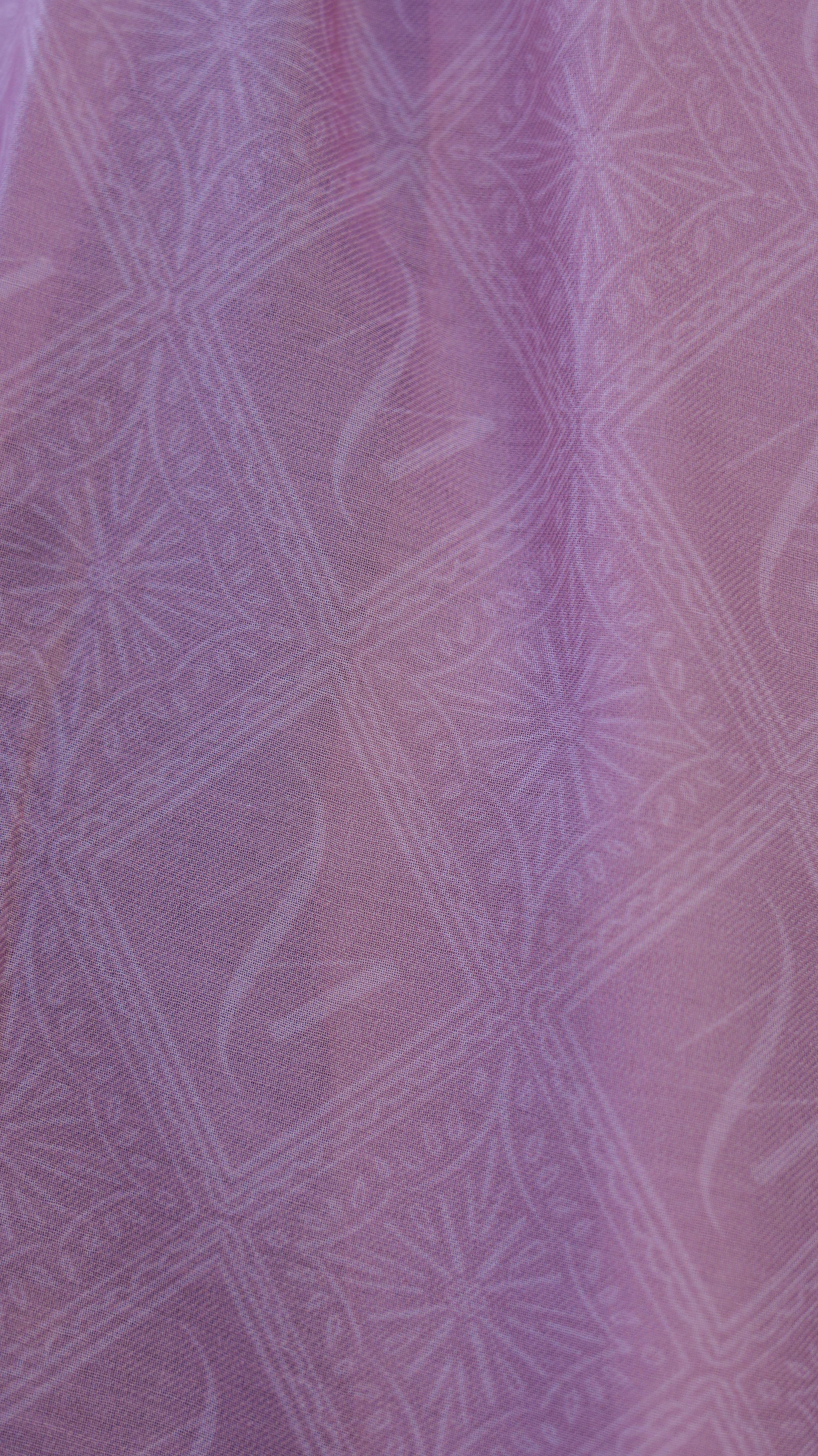 Femora Desen Soft Şal Pembe