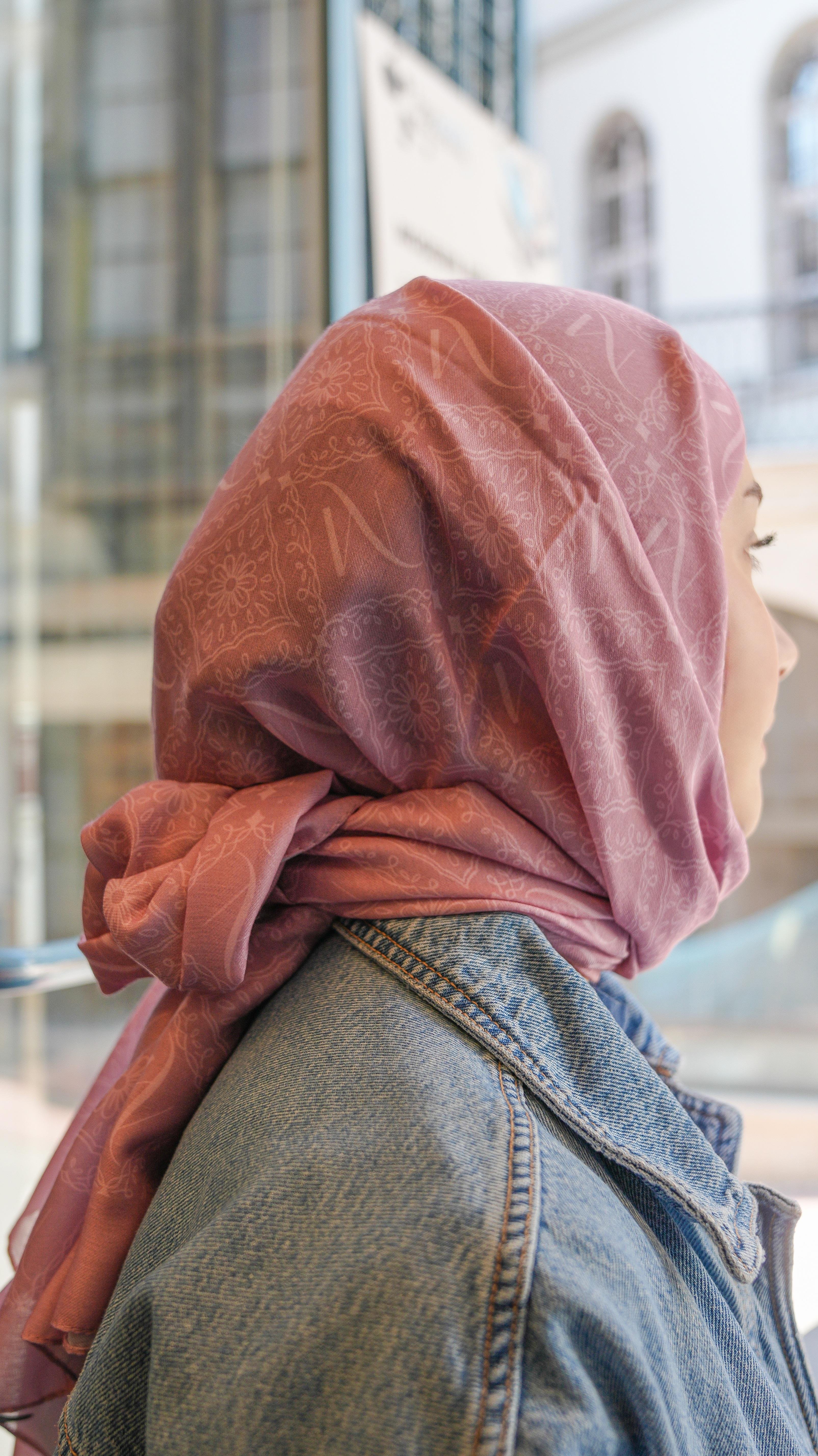 Melora Desen Soft Şal Pembe