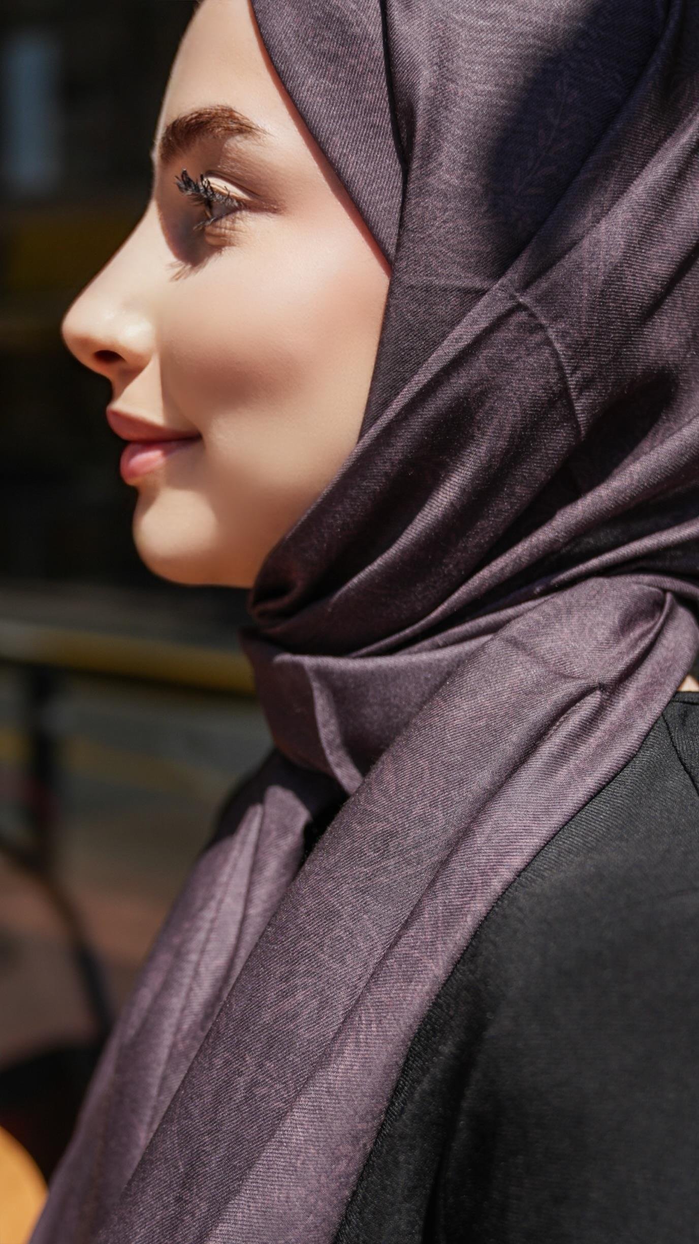 Yasera Desen Soft Şal Siyah