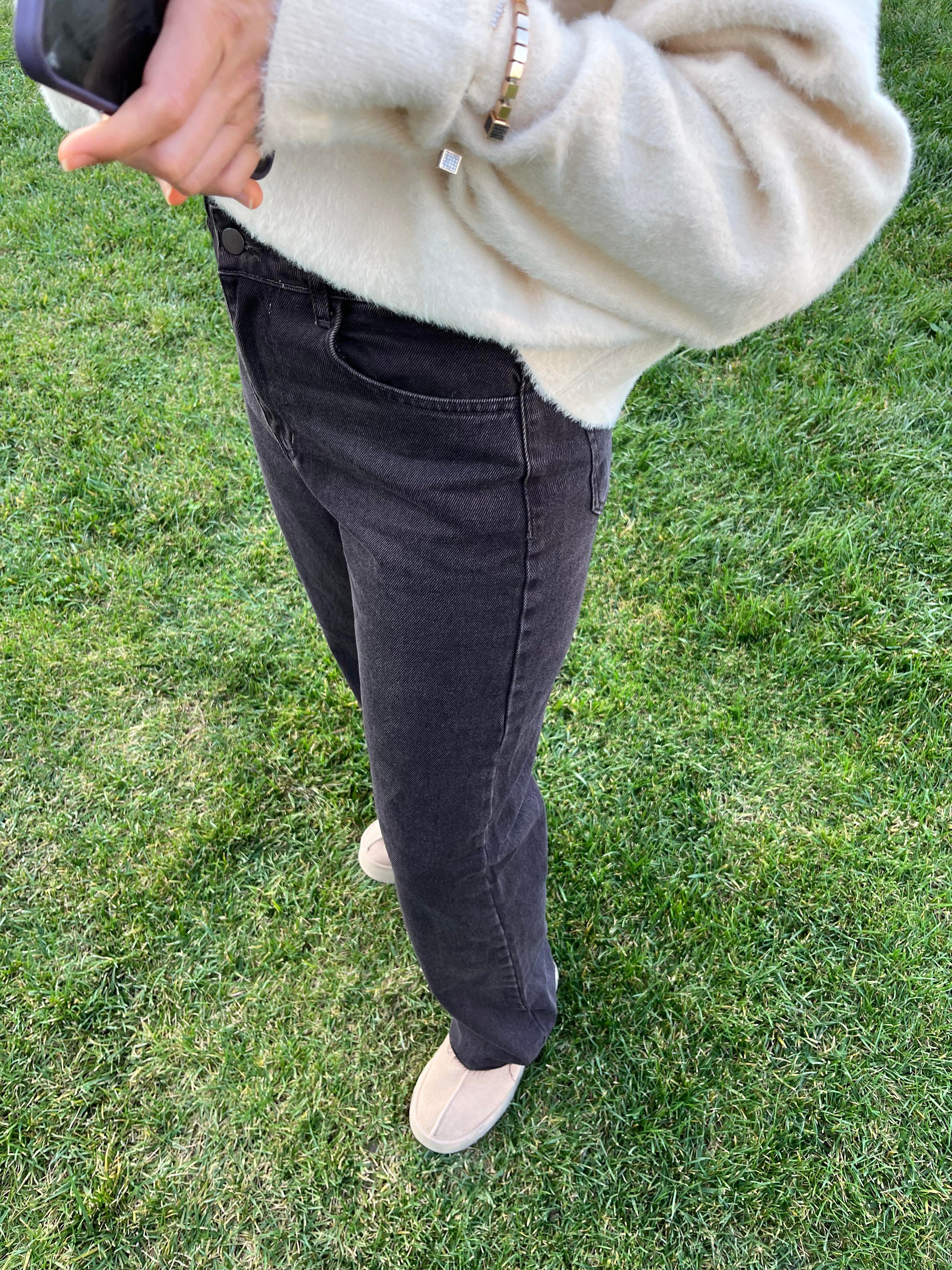 BROWN WIDE LEG YÜKSEK BEL JEAN