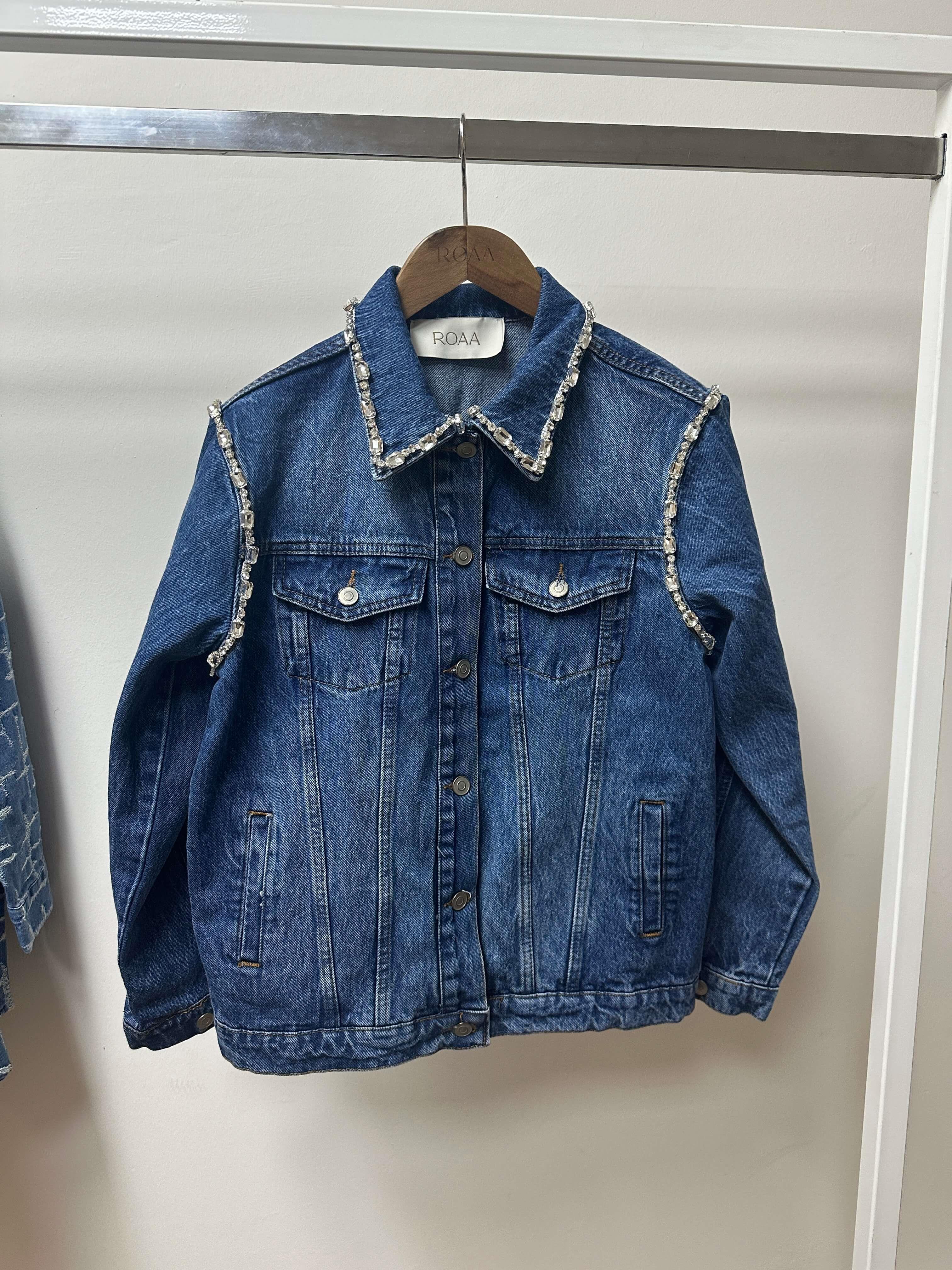 CRYSTAL DENİM CEKET