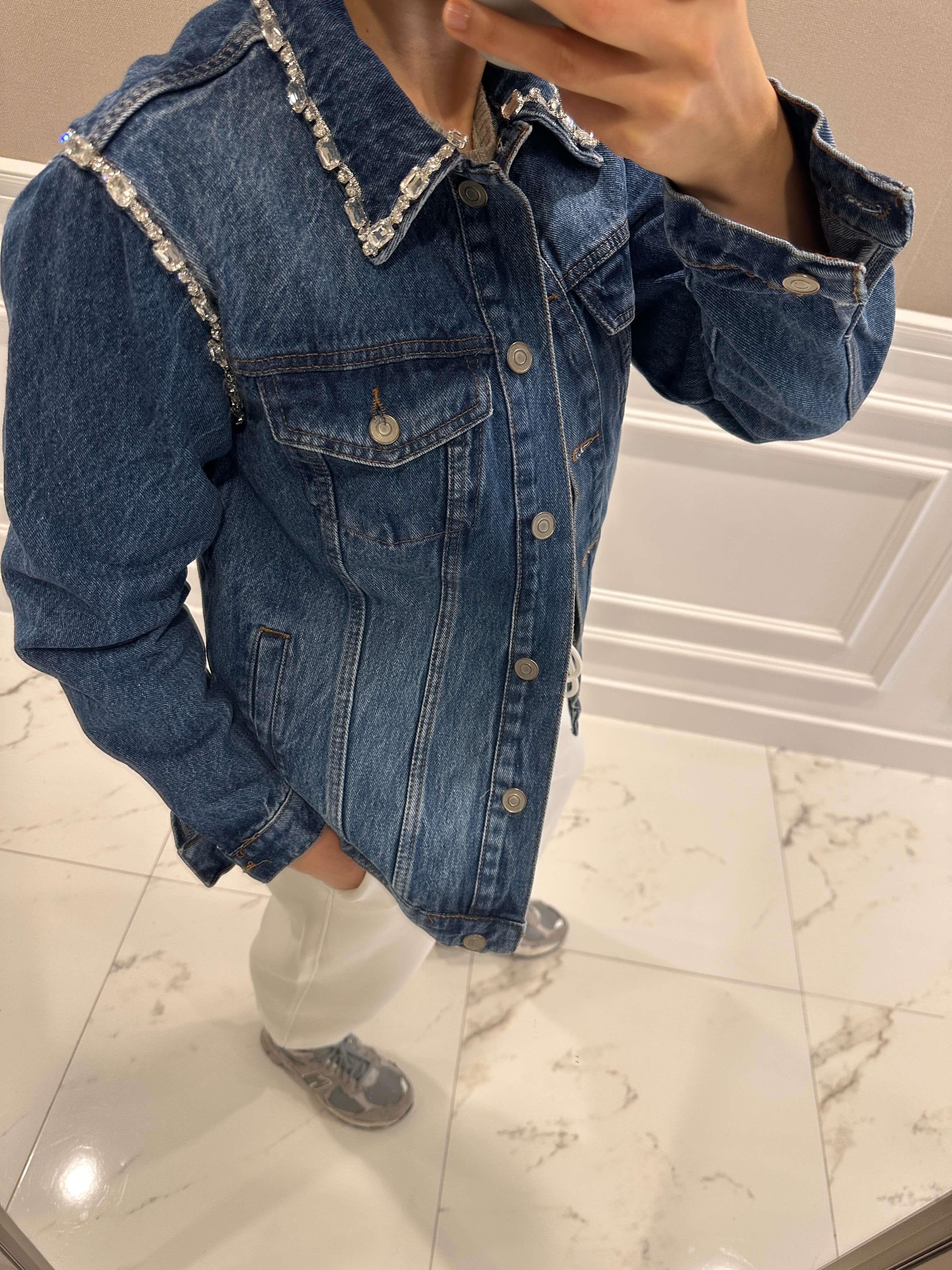 CRYSTAL DENİM CEKET