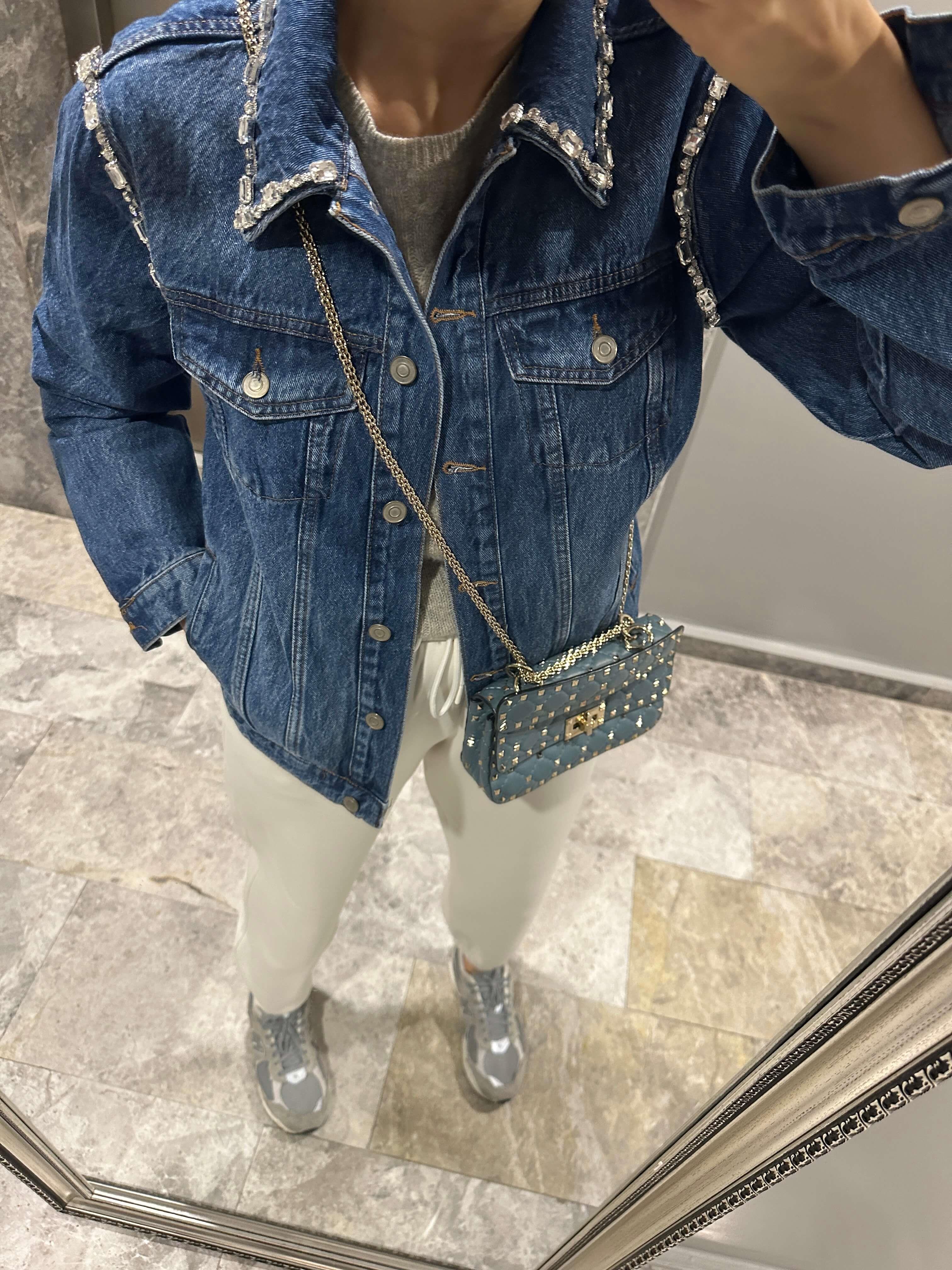 CRYSTAL DENİM CEKET