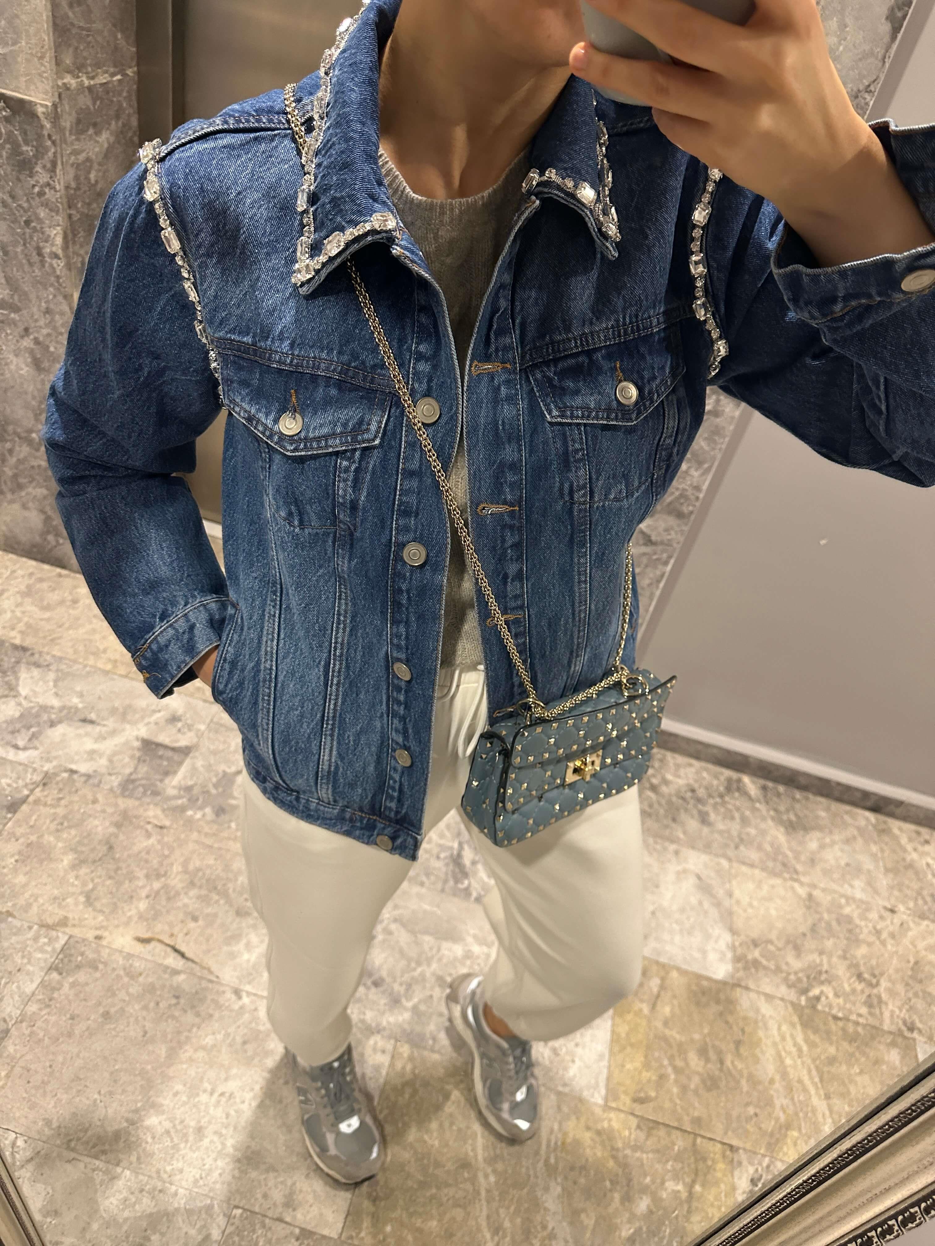 CRYSTAL DENİM CEKET