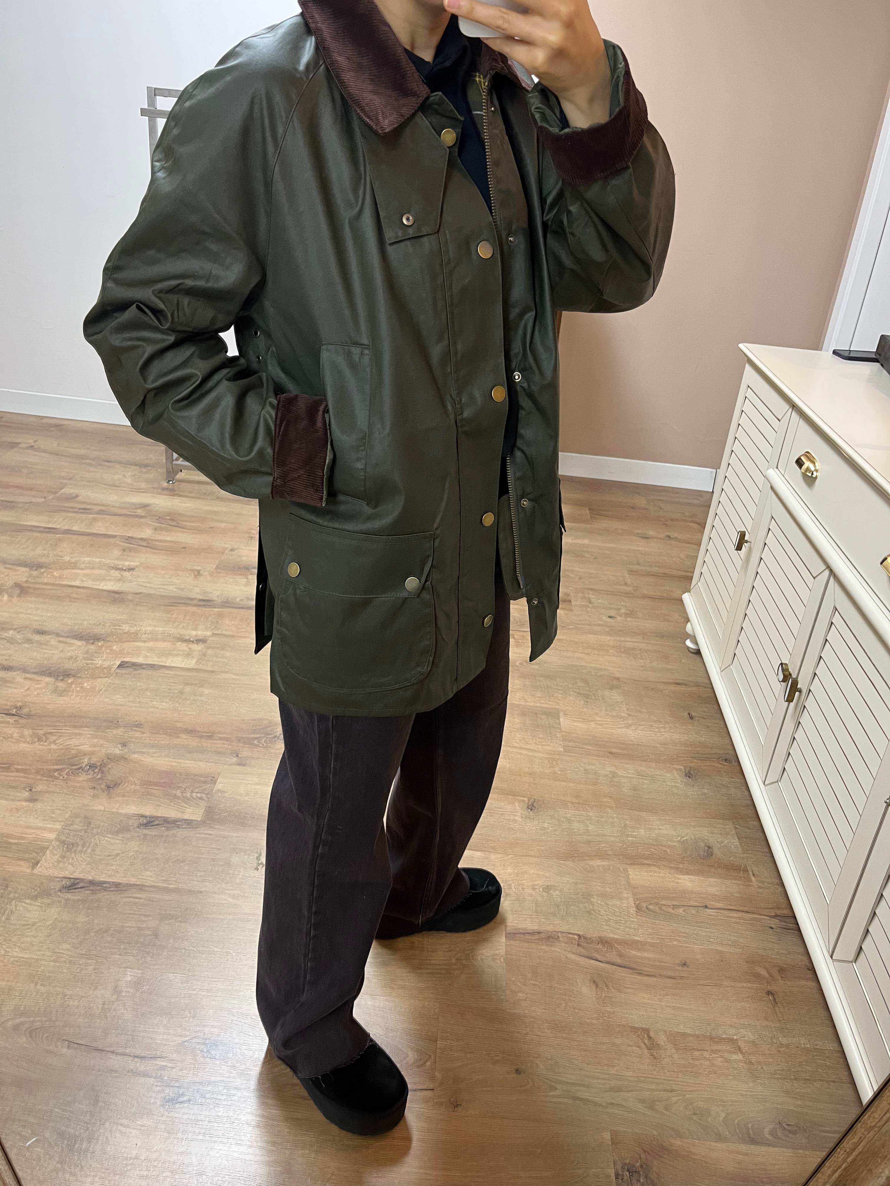 FİTİLLİ YAKALI MUMLU CEKET