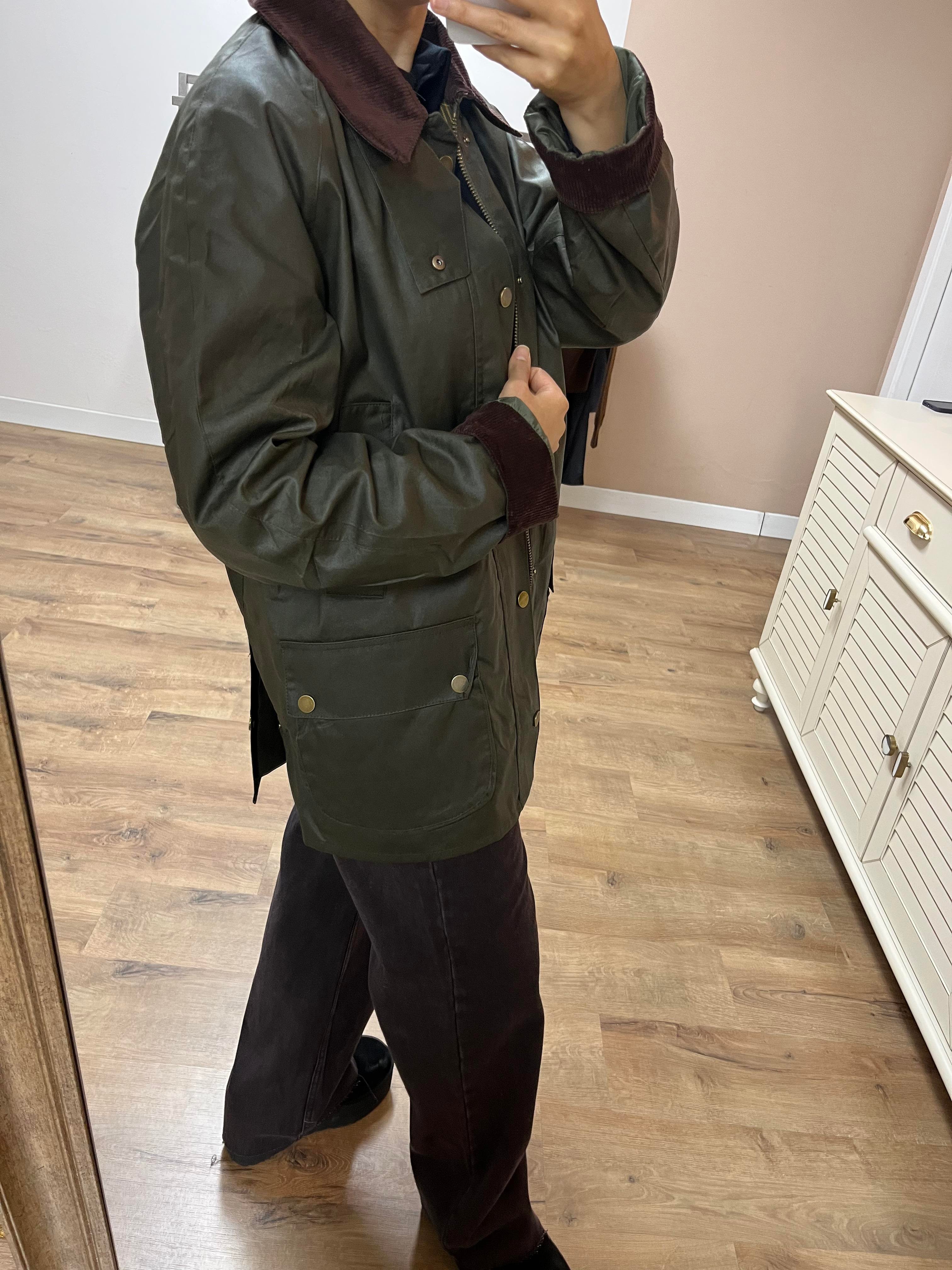 FİTİLLİ YAKALI MUMLU CEKET