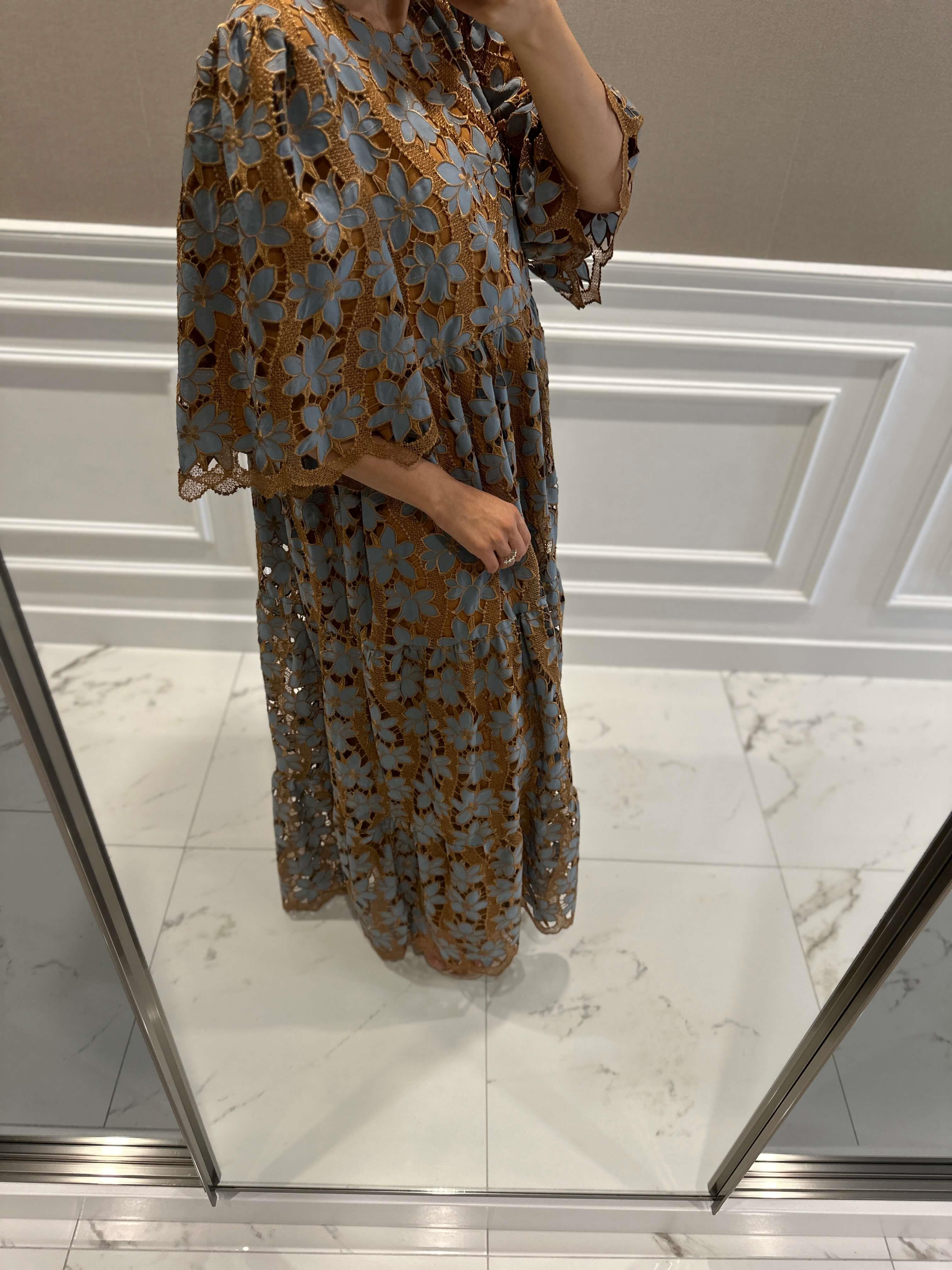 LAURA TARÇIN ELBİSE (KISA KOL)