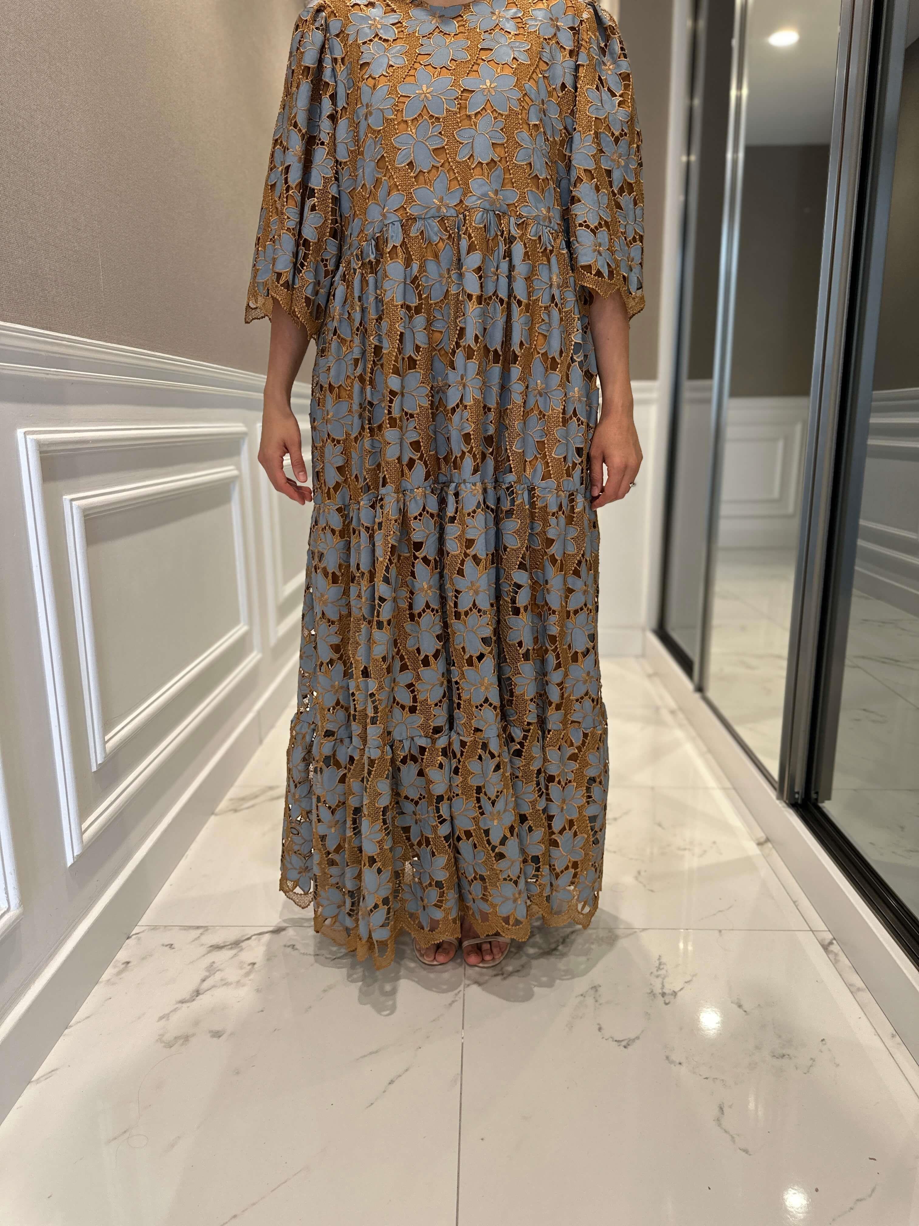 LAURA TARÇIN ELBİSE (KISA KOL)