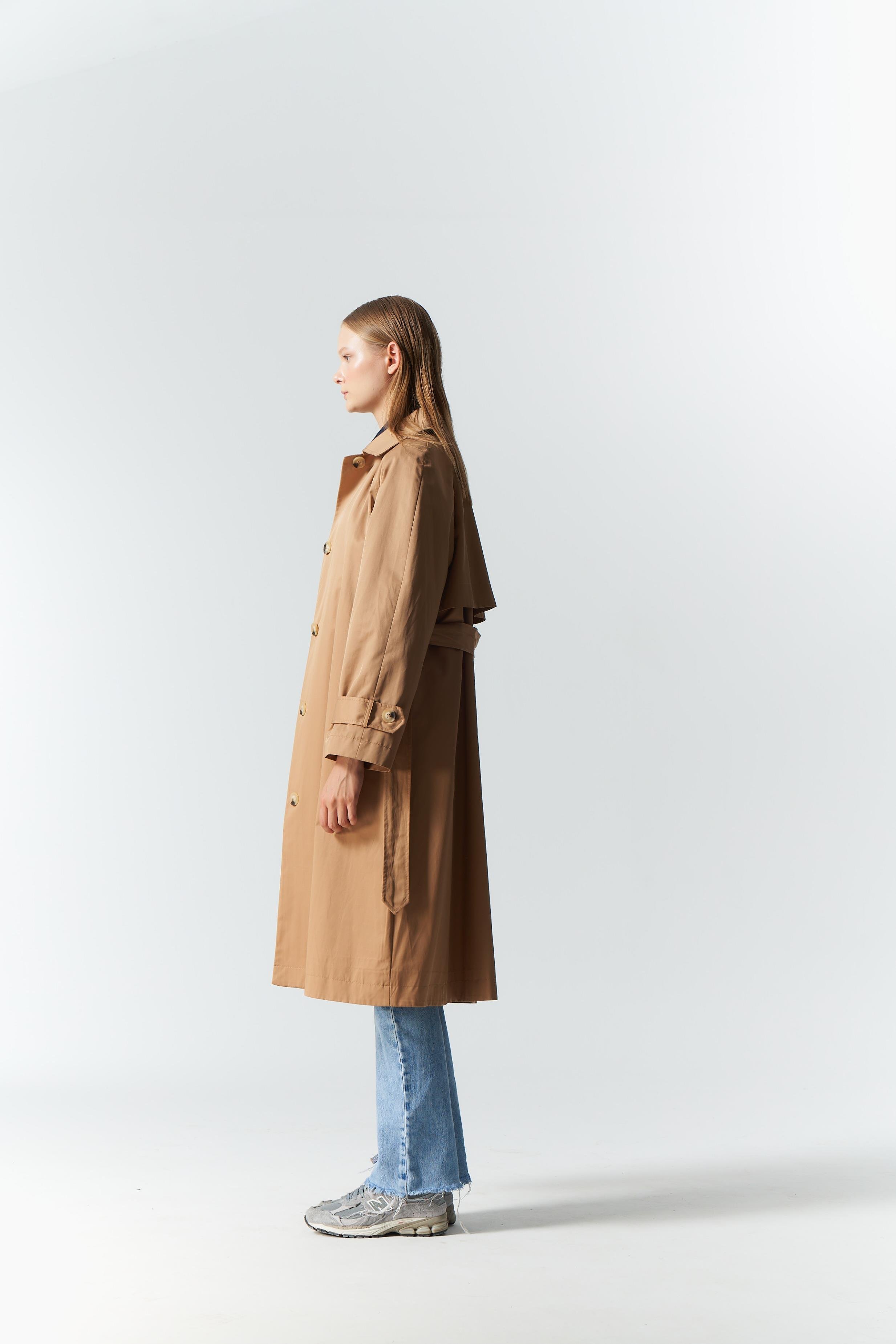 MOCHA TRENCH COAT