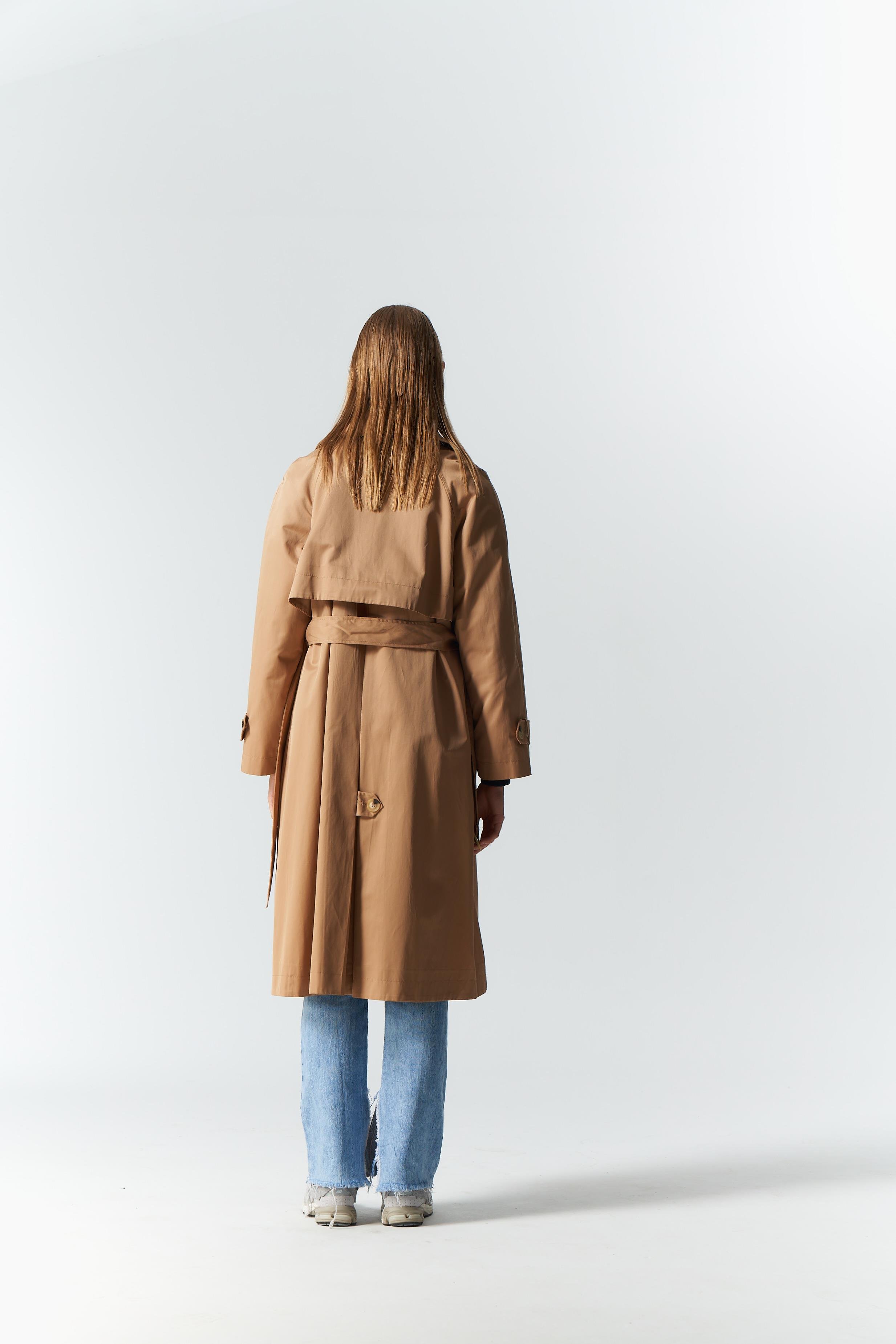 MOCHA TRENCH COAT