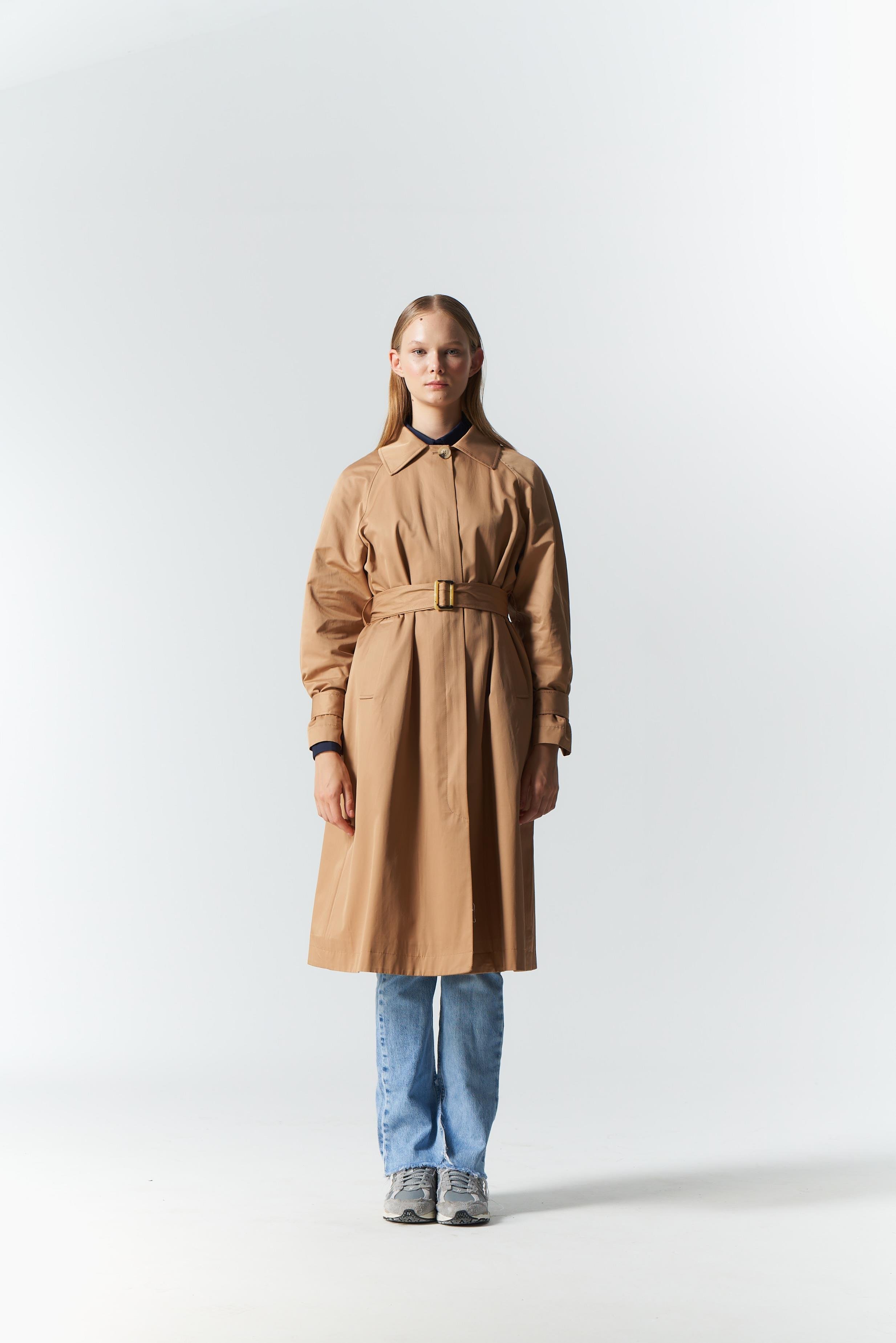 MOCHA TRENCH COAT
