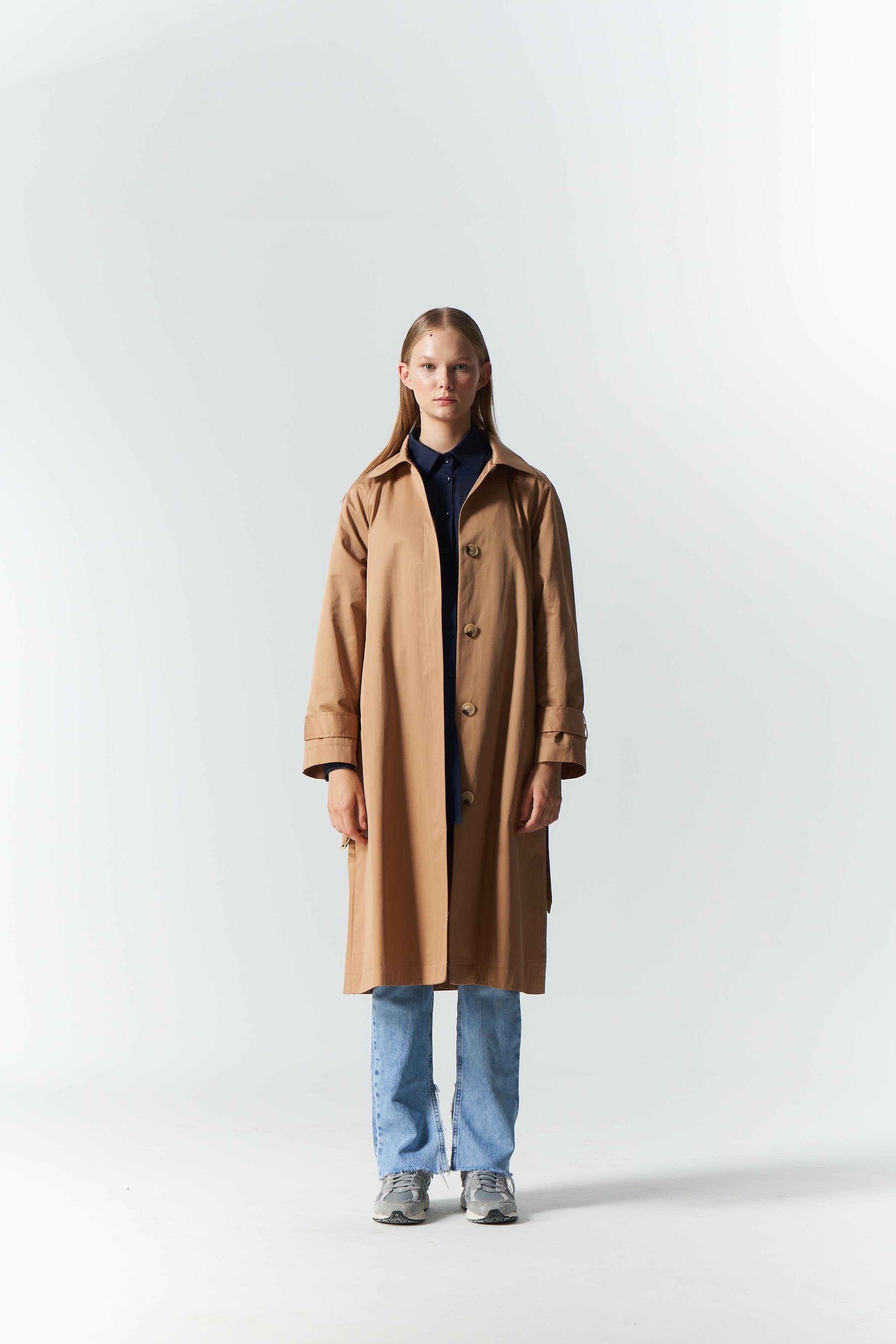 MOCHA TRENCH COAT