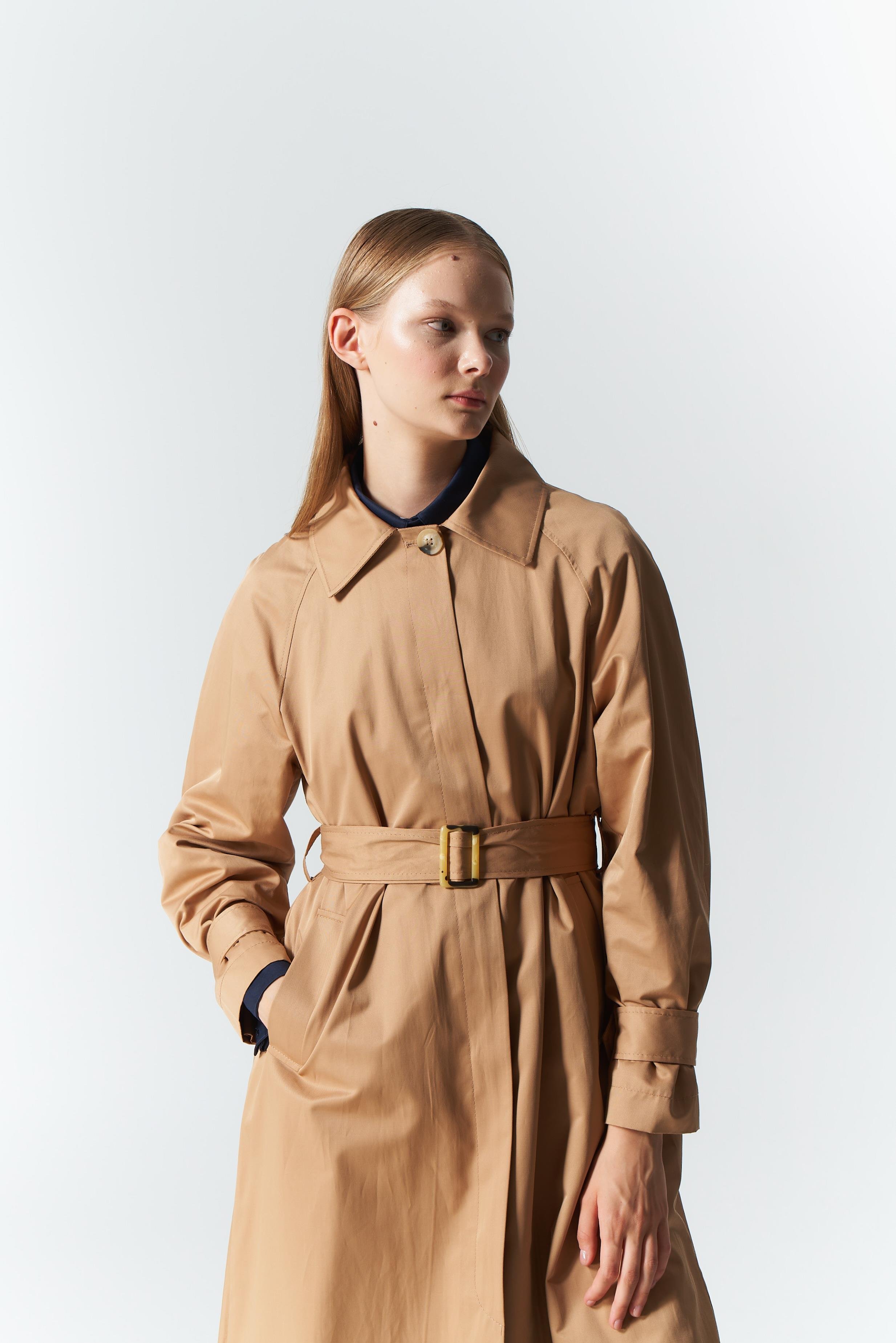 MOCHA TRENCH COAT